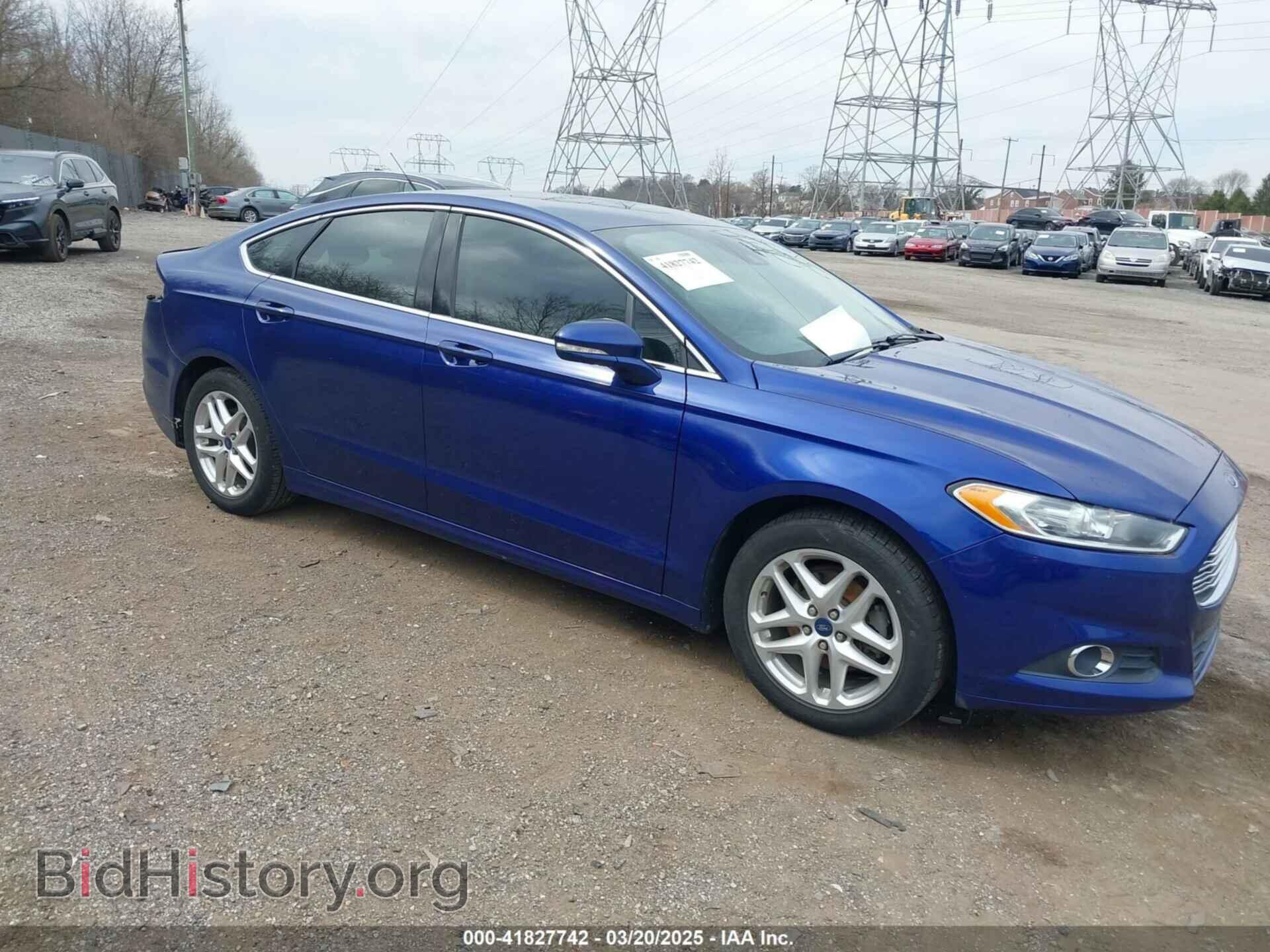 Photo 3FA6P0HR7DR289401 - FORD FUSION 2013
