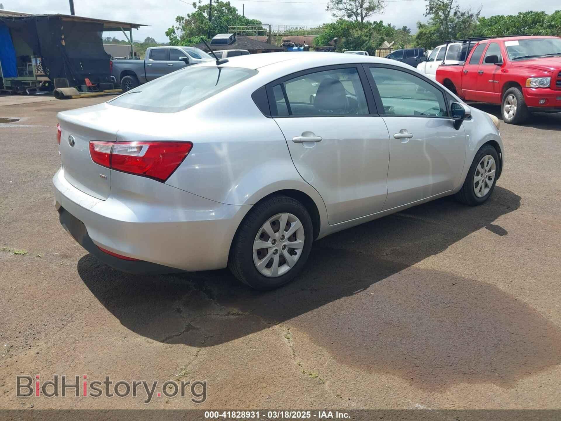 2016 KIA RIO - VIN: KNADM4A33G6638575 - Фото 4