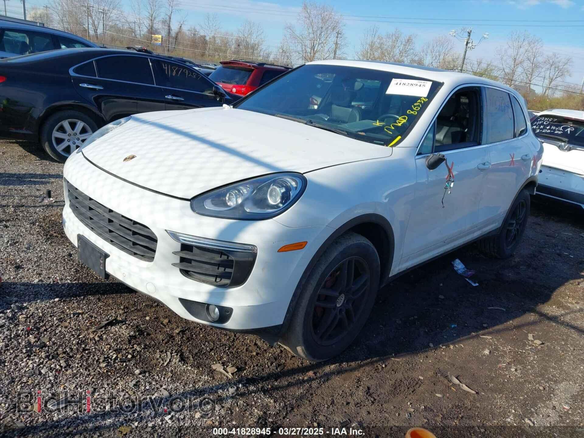2016 PORSCHE CAYENNE - VIN: WP1AA2A20GKA36068 - Фото 2