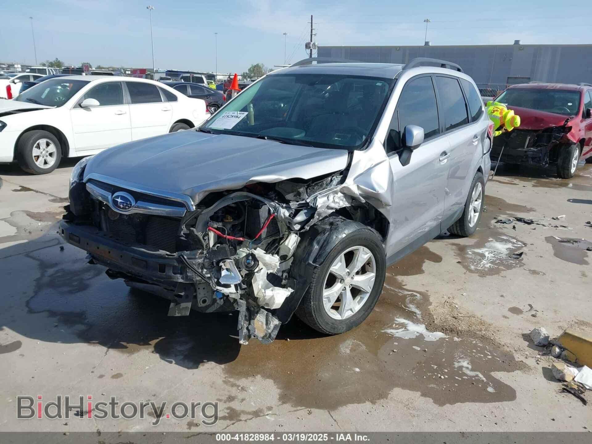 2016 SUBARU FORESTER - VIN: JF2SJADC8GH549569 - Фото 2