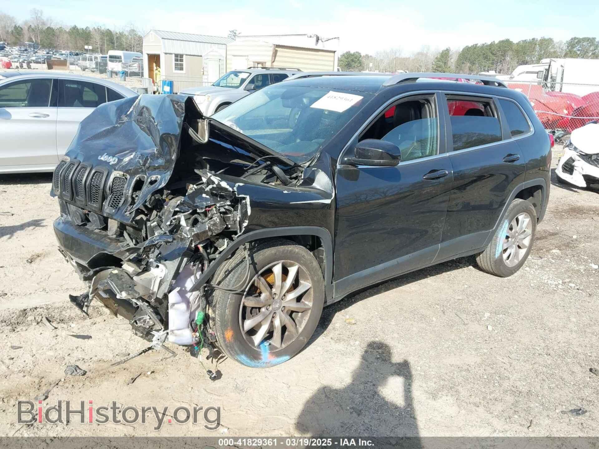 2016 JEEP CHEROKEE - VIN: 1C4PJLDB3GW256861 - Фото 2