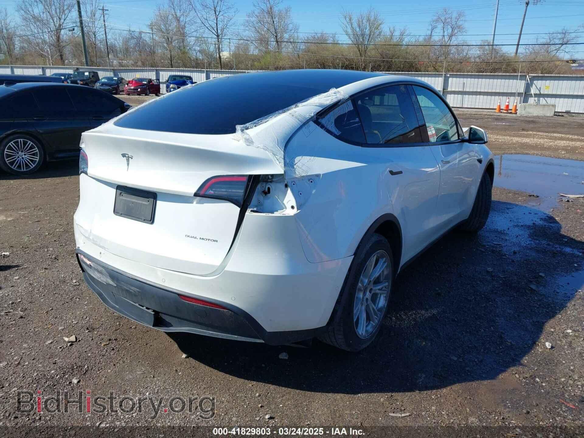 2021 TESLA MODEL Y - VIN: 5YJYGDEEXMF085530 - Фото 4