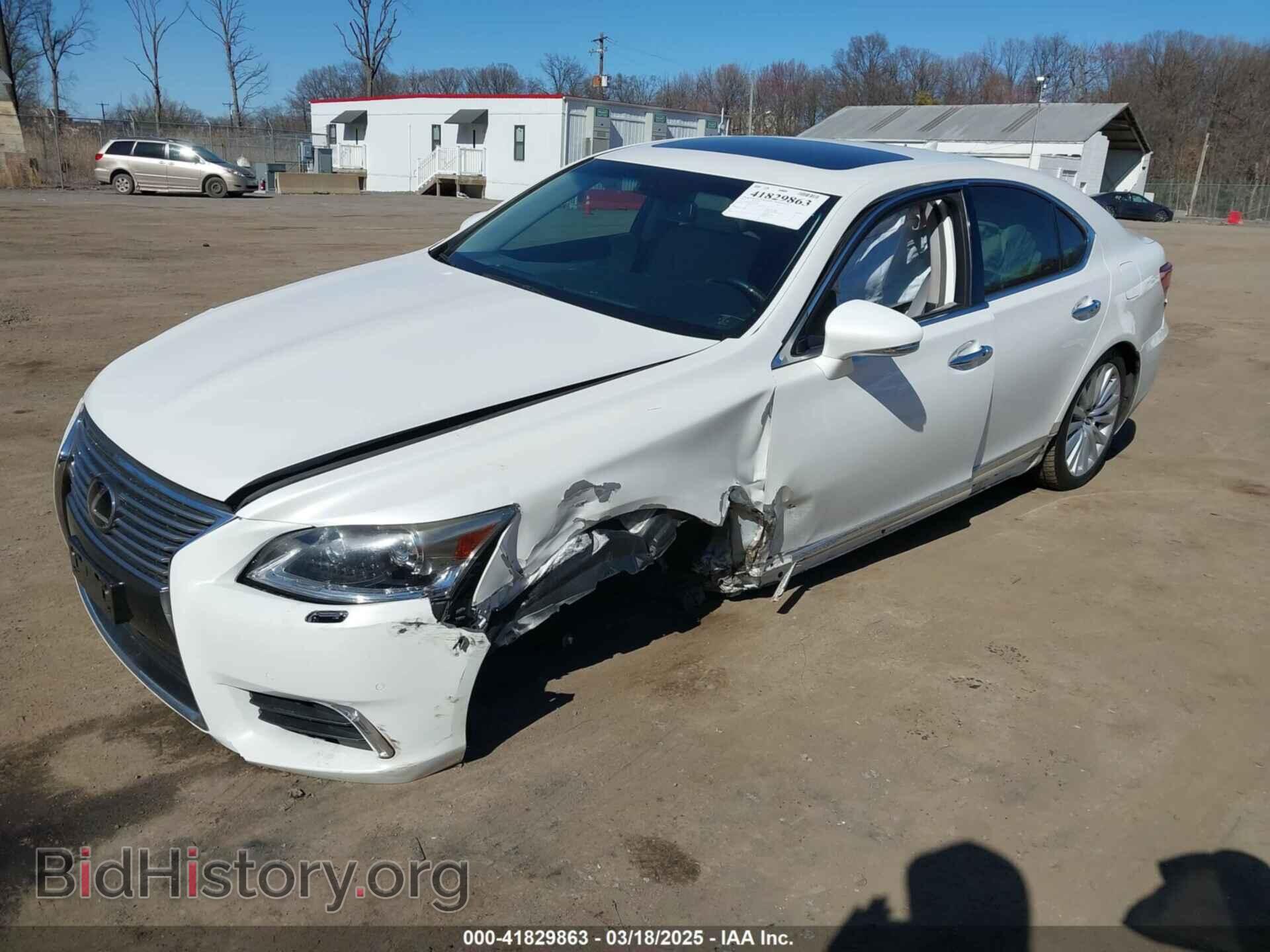 2013 LEXUS LS 460 - VIN: JTHBL5EF4D5120384 - Фото 2