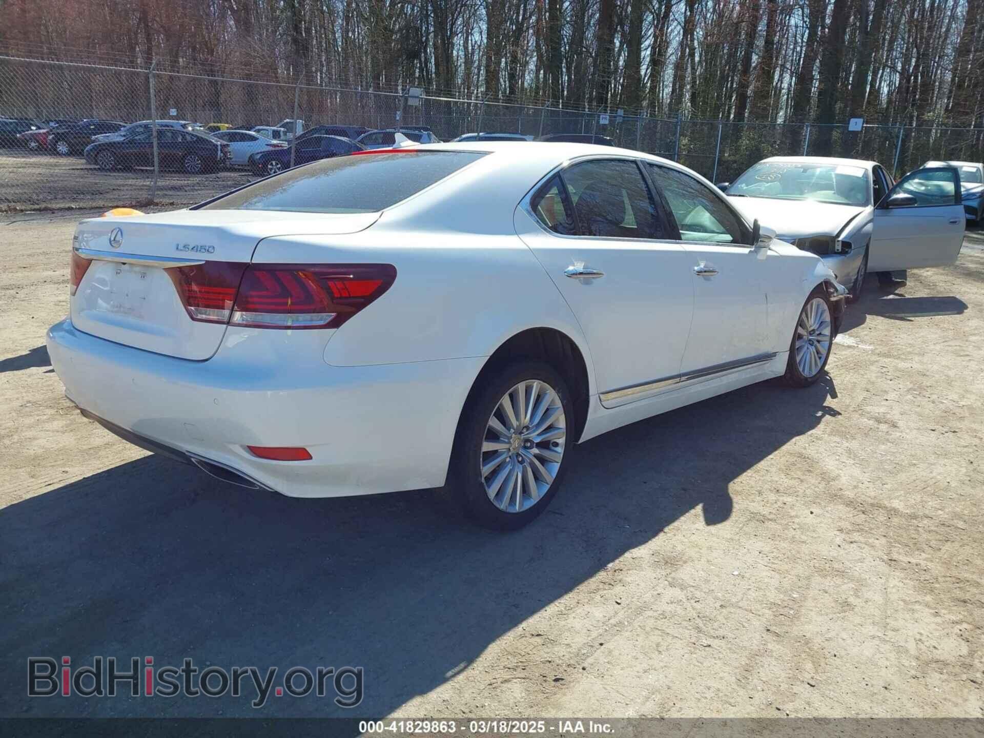 2013 LEXUS LS 460 - VIN: JTHBL5EF4D5120384 - Фото 4