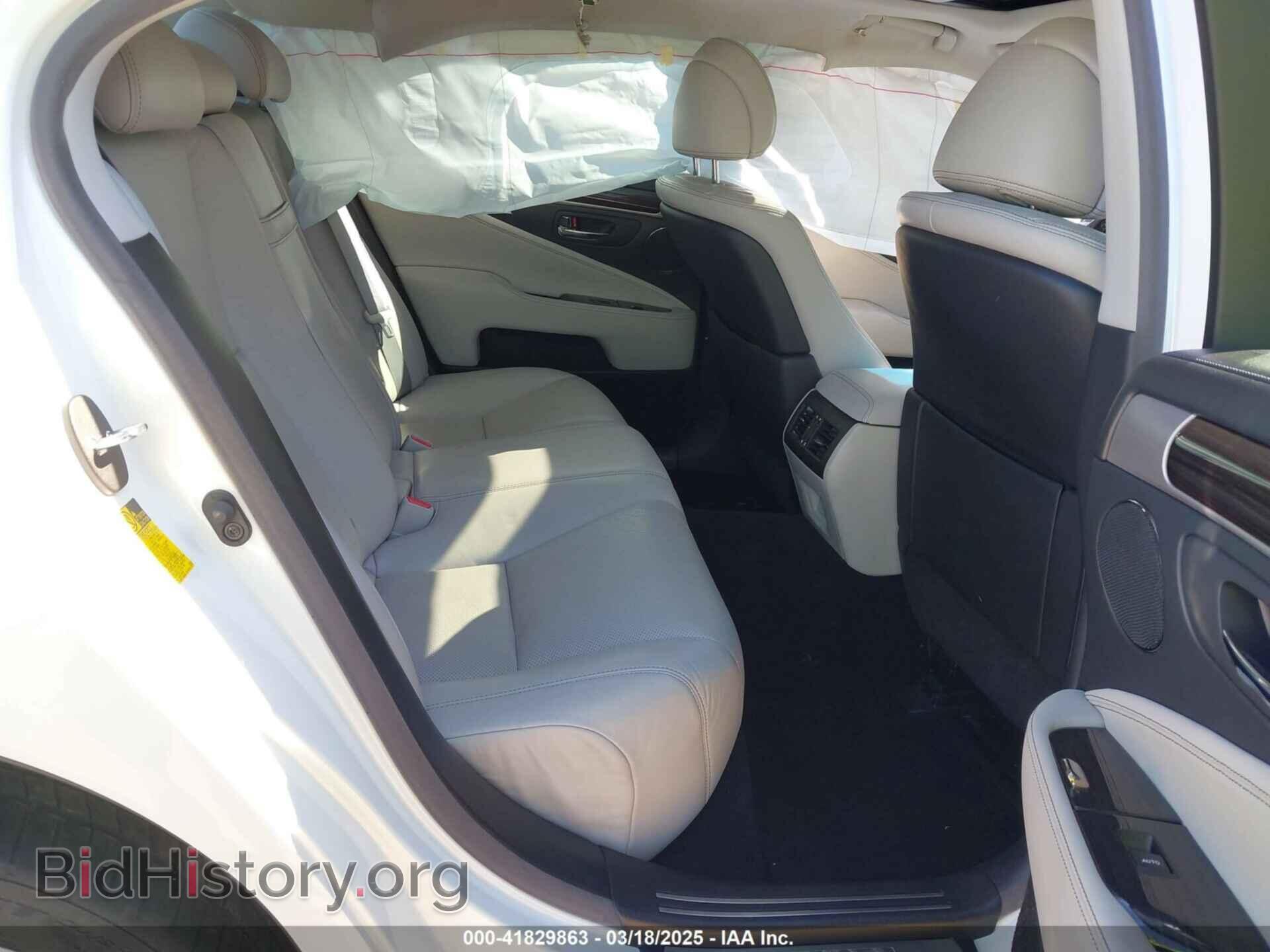2013 LEXUS LS 460 - VIN: JTHBL5EF4D5120384 - Фото 8