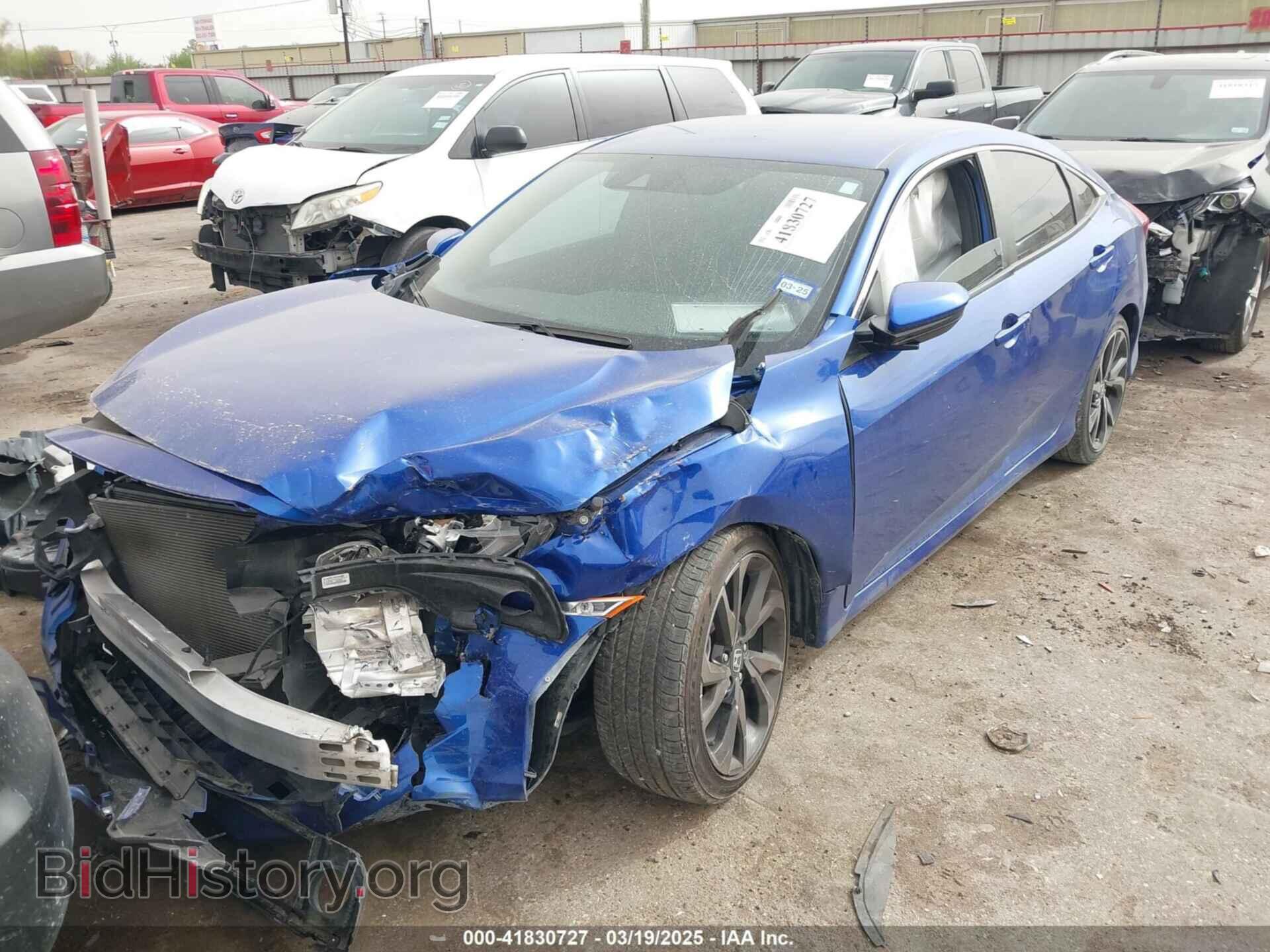 2021 HONDA CIVIC - VIN: 2HGFC2F83MH532226 - Фото 2