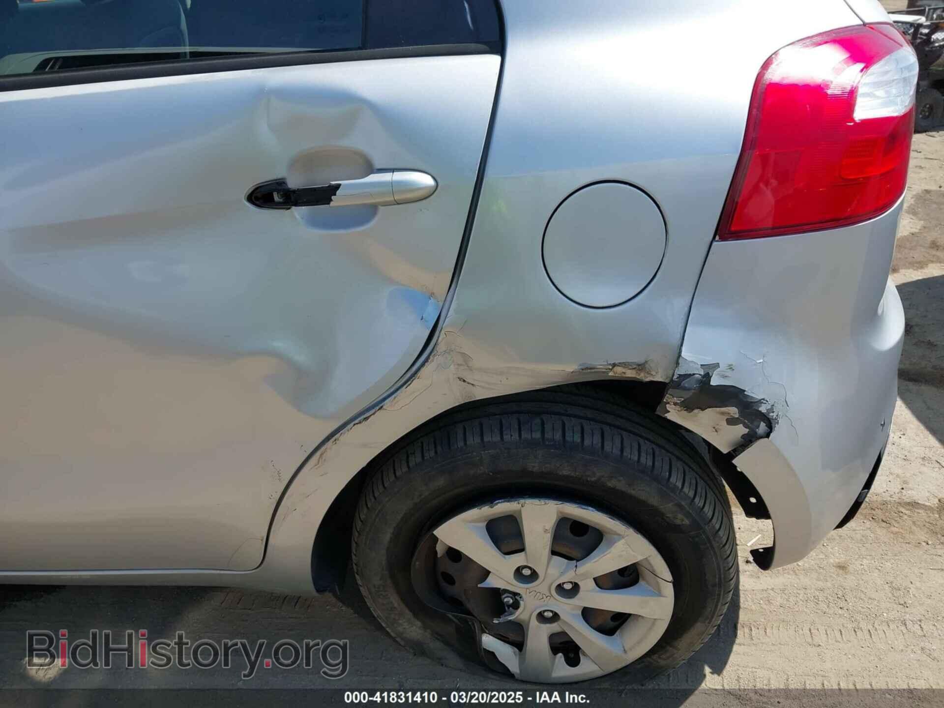 2013 KIA RIO - VIN: KNADM5A39D6319182 - Фото 6