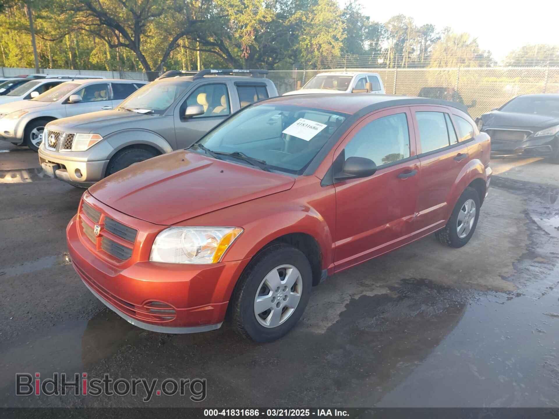 2007 DODGE CALIBER - VIN: 1B3HB28BX7D155058 - Фото 2