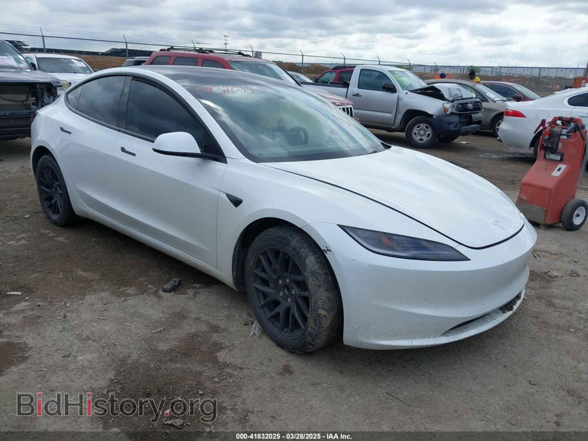 Photo 5YJ3E1EA2RF731663 - TESLA MODEL 3 2024
