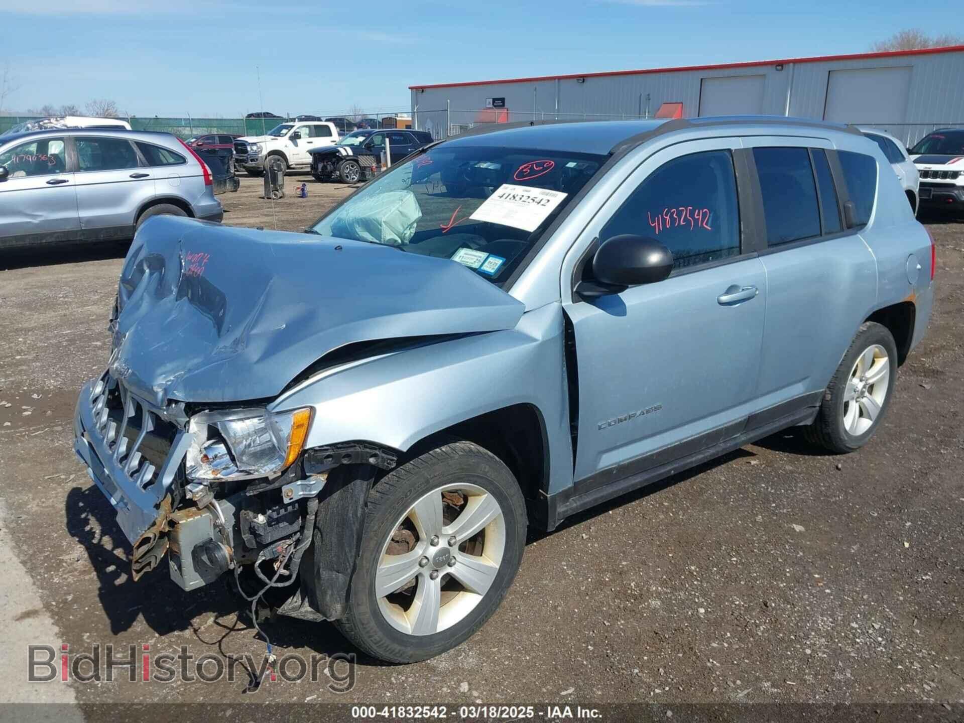 2013 JEEP COMPASS - VIN: 1C4NJDEB2DD263920 - Фото 2
