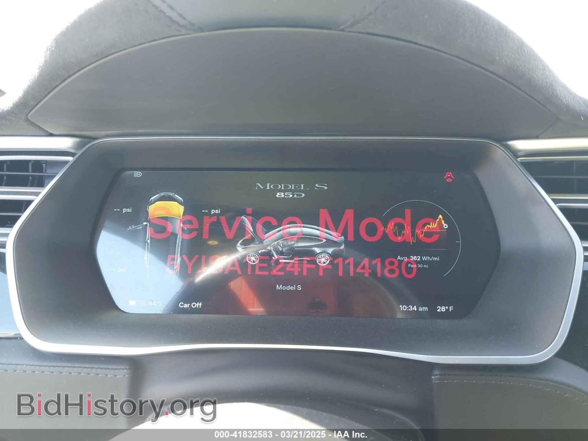 2015 TESLA MODEL S - VIN: 5YJSA1E24FF114180 - Photo 7