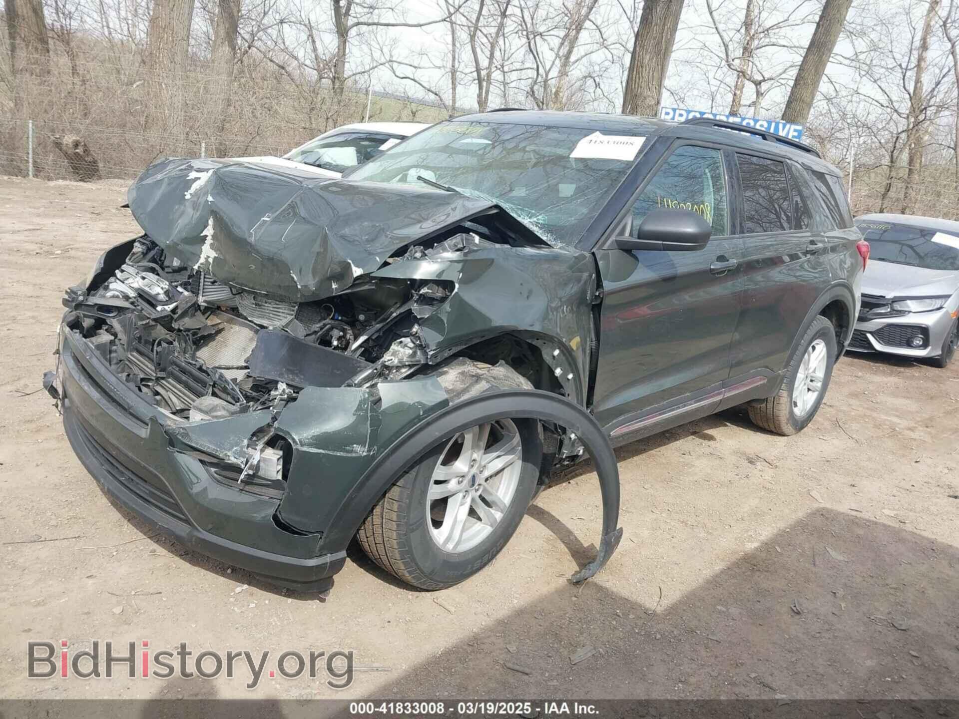 2022 FORD EXPLORER - VIN: 1FMSK8DHXNGA55681 - Фото 2