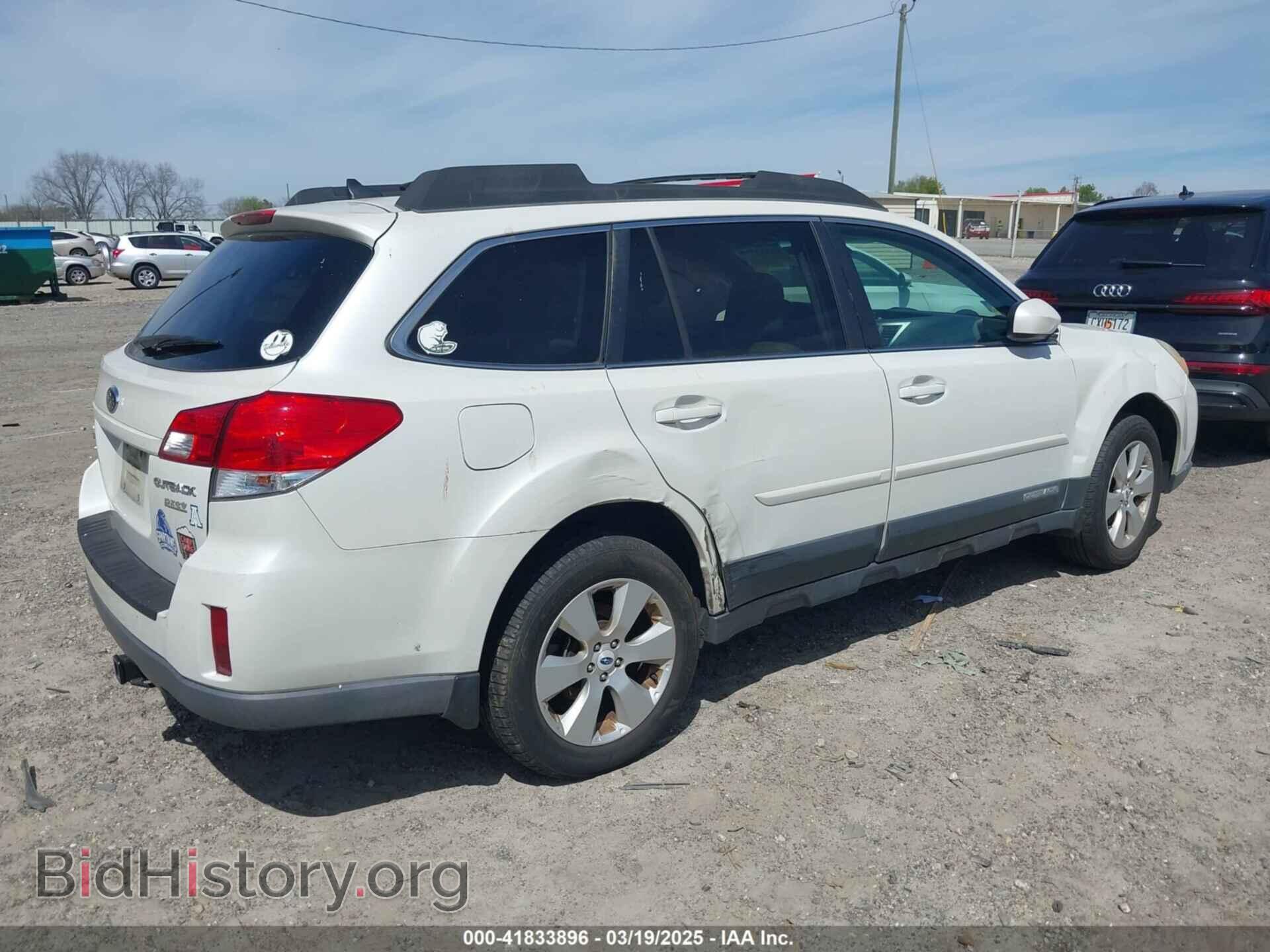 2011 SUBARU OUTBACK - VIN: 4S4BRBLC2B3433543 - Фото 4