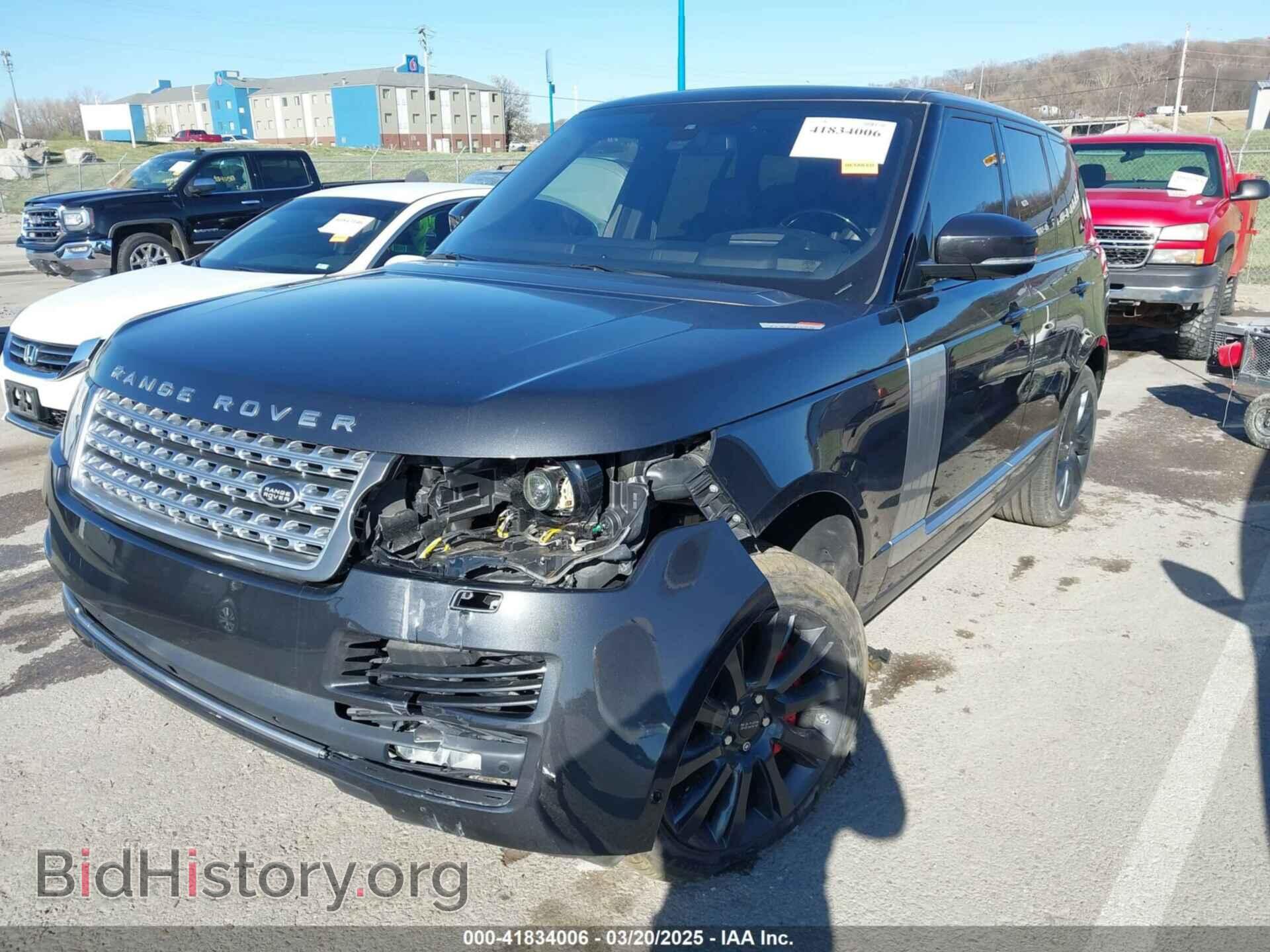 2016 LAND ROVER RANGE ROVER - VIN: SALGS2EF9GA317029 - Фото 2