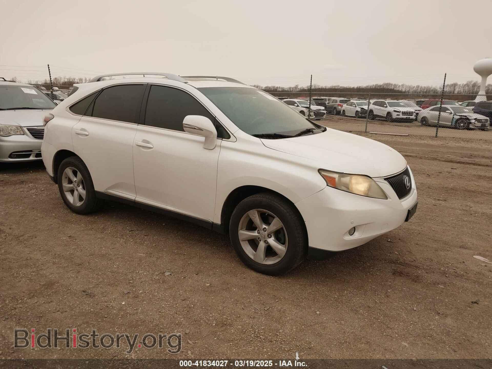Photo 2T2BK1BA5CC123975 - LEXUS RX 350 2012