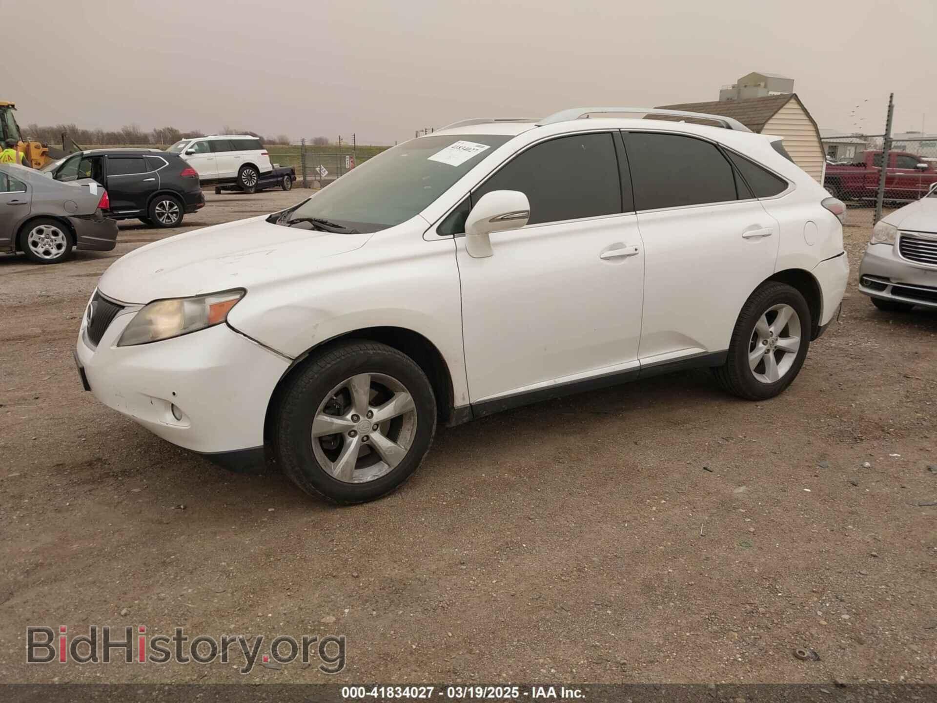 2012 LEXUS RX 350 - VIN: 2T2BK1BA5CC123975 - Фото 2