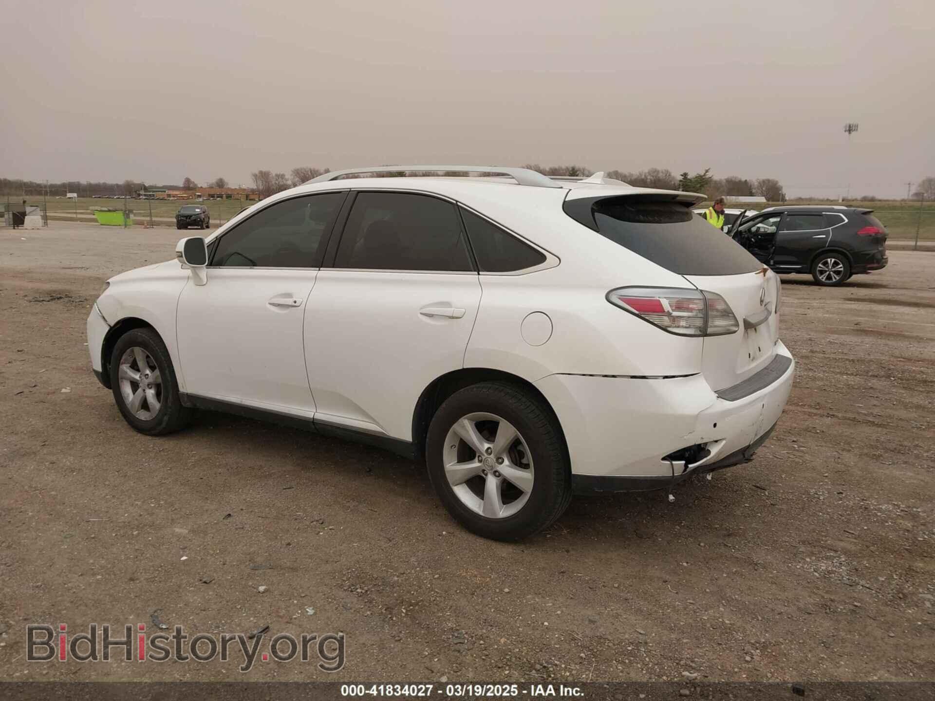 2012 LEXUS RX 350 - VIN: 2T2BK1BA5CC123975 - Фото 3