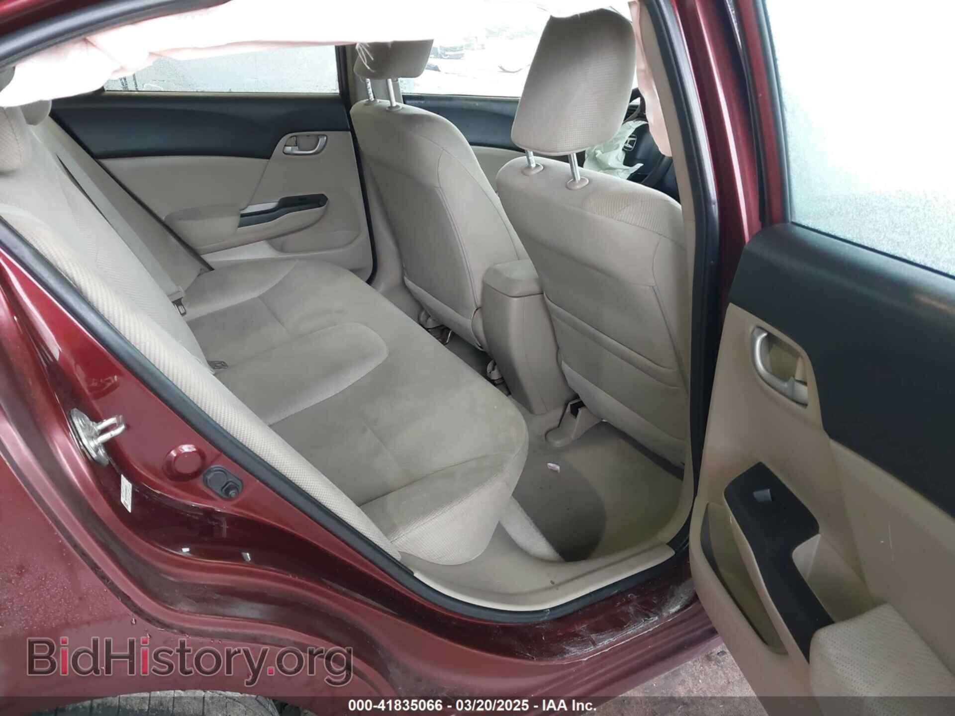 2012 HONDA CIVIC - VIN: 19XFB2F55CE364123 - Фото 8