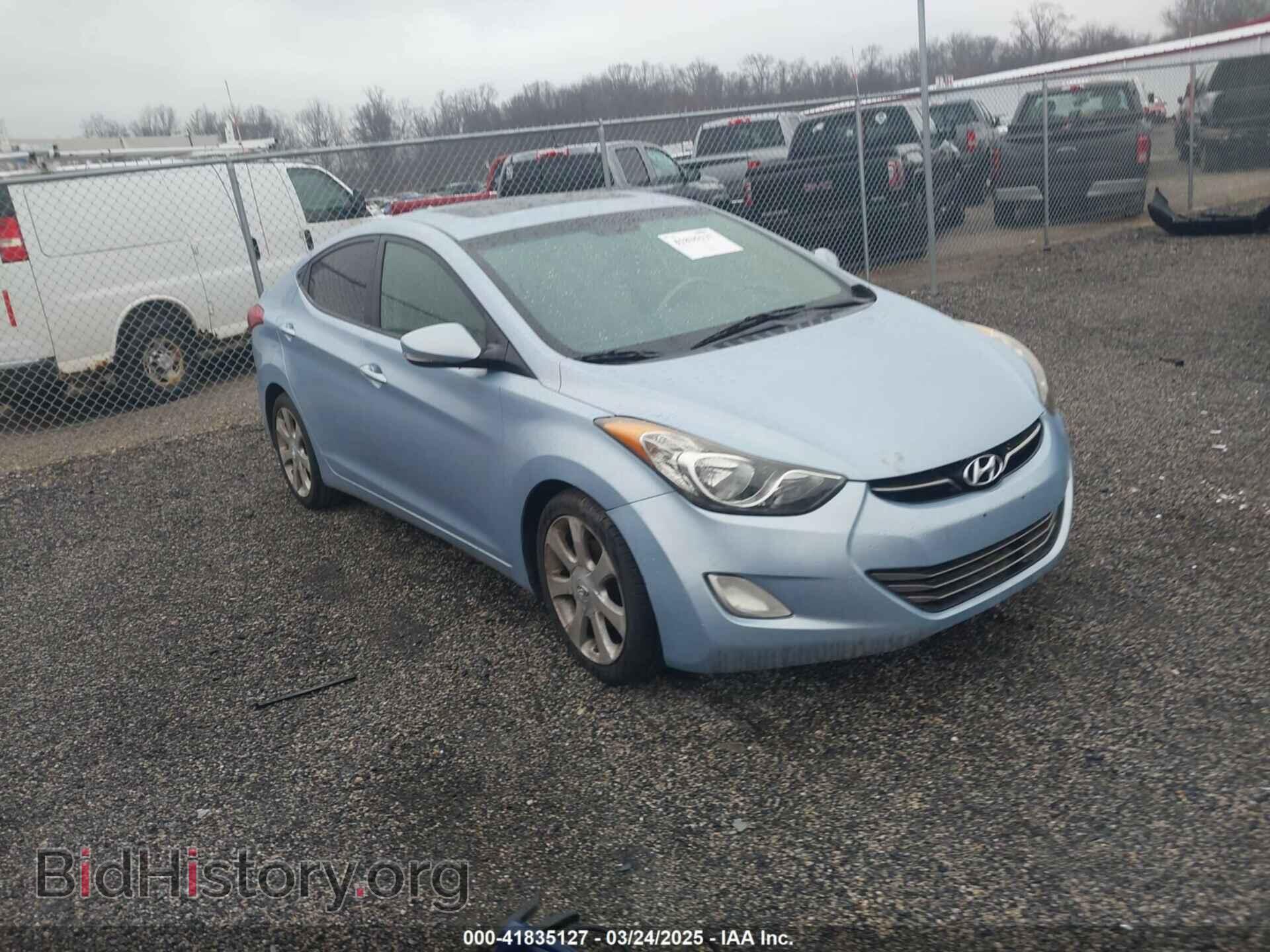 Фотография KMHDH4AE5CU193394 - HYUNDAI ELANTRA 2012