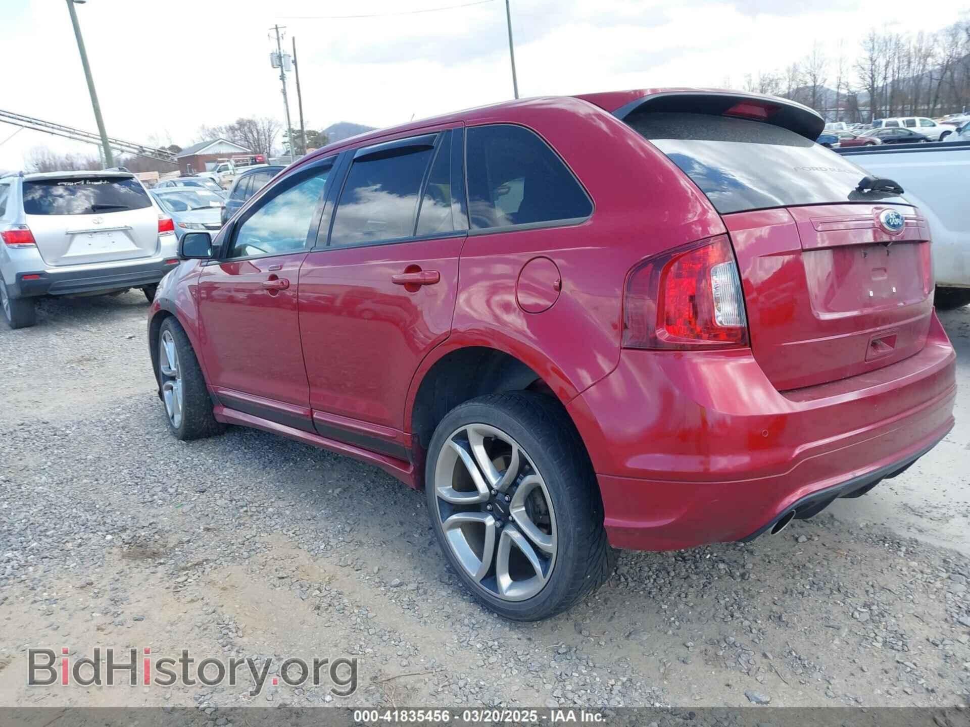 2014 FORD EDGE - VIN: 2FMDK3AK5EBB52161 - Фото 3