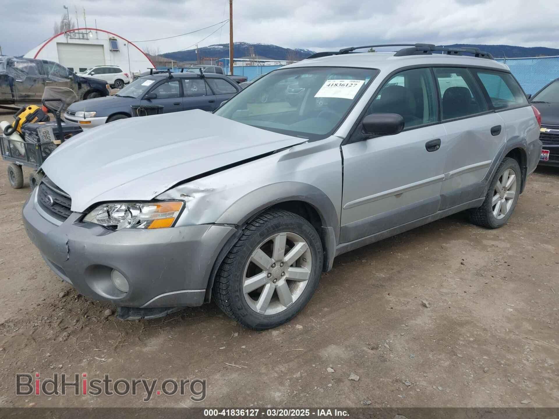 2006 SUBARU OUTBACK - VIN: 4S4BP61C367328489 - Фото 2