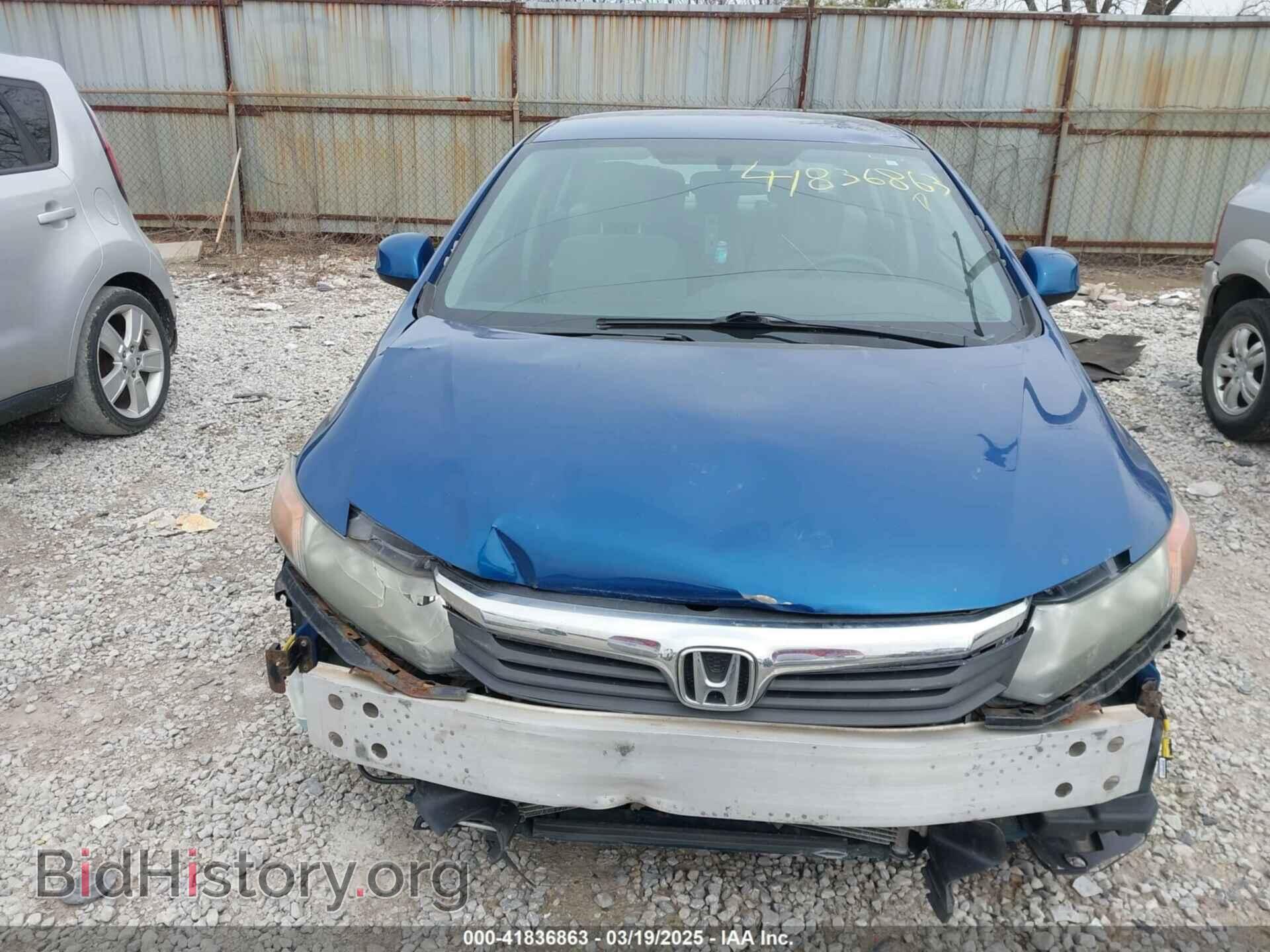 2012 HONDA CIVIC - VIN: 19XFB2F57CE053373 - Фото 13