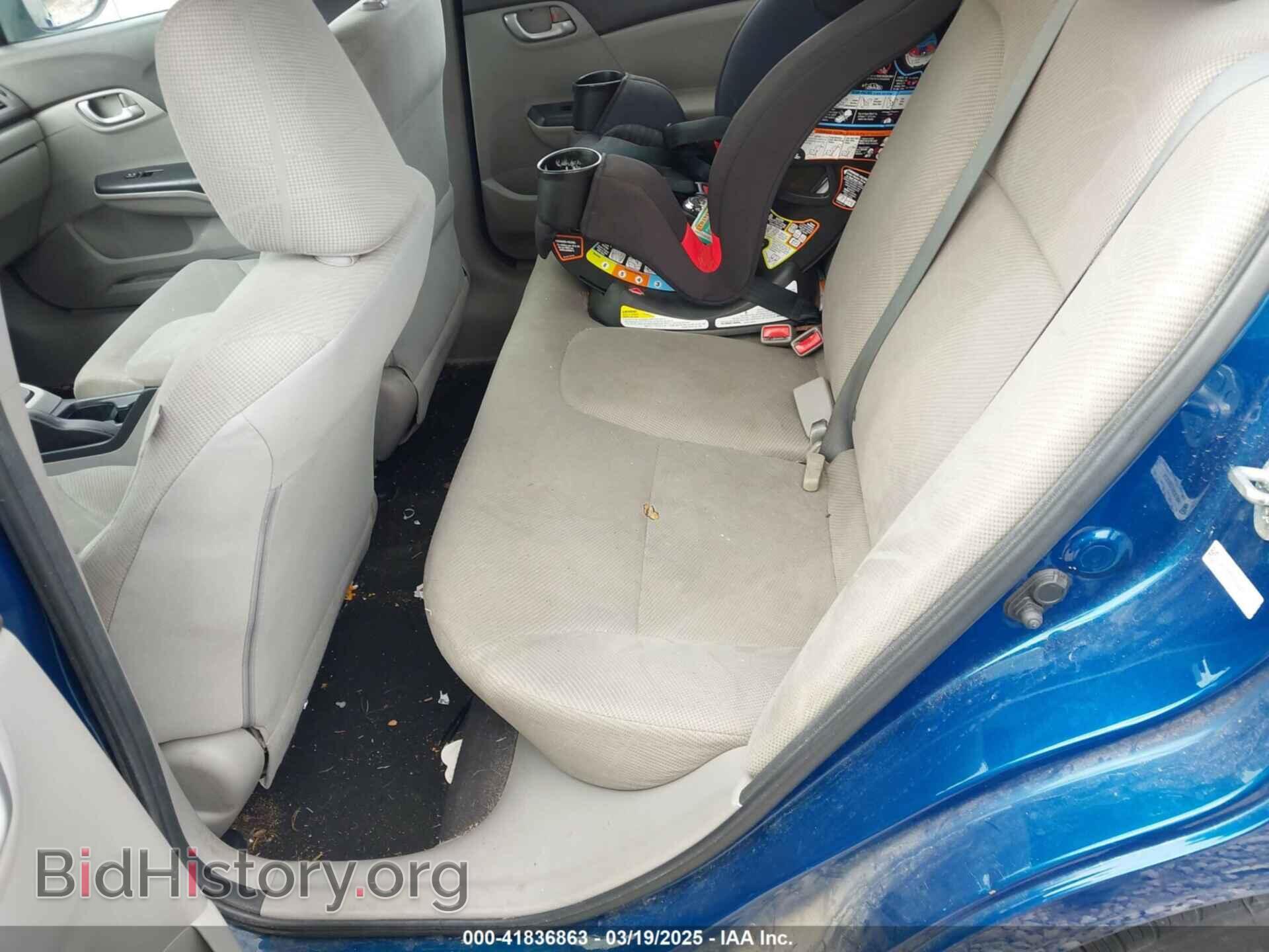 2012 HONDA CIVIC - VIN: 19XFB2F57CE053373 - Фото 5