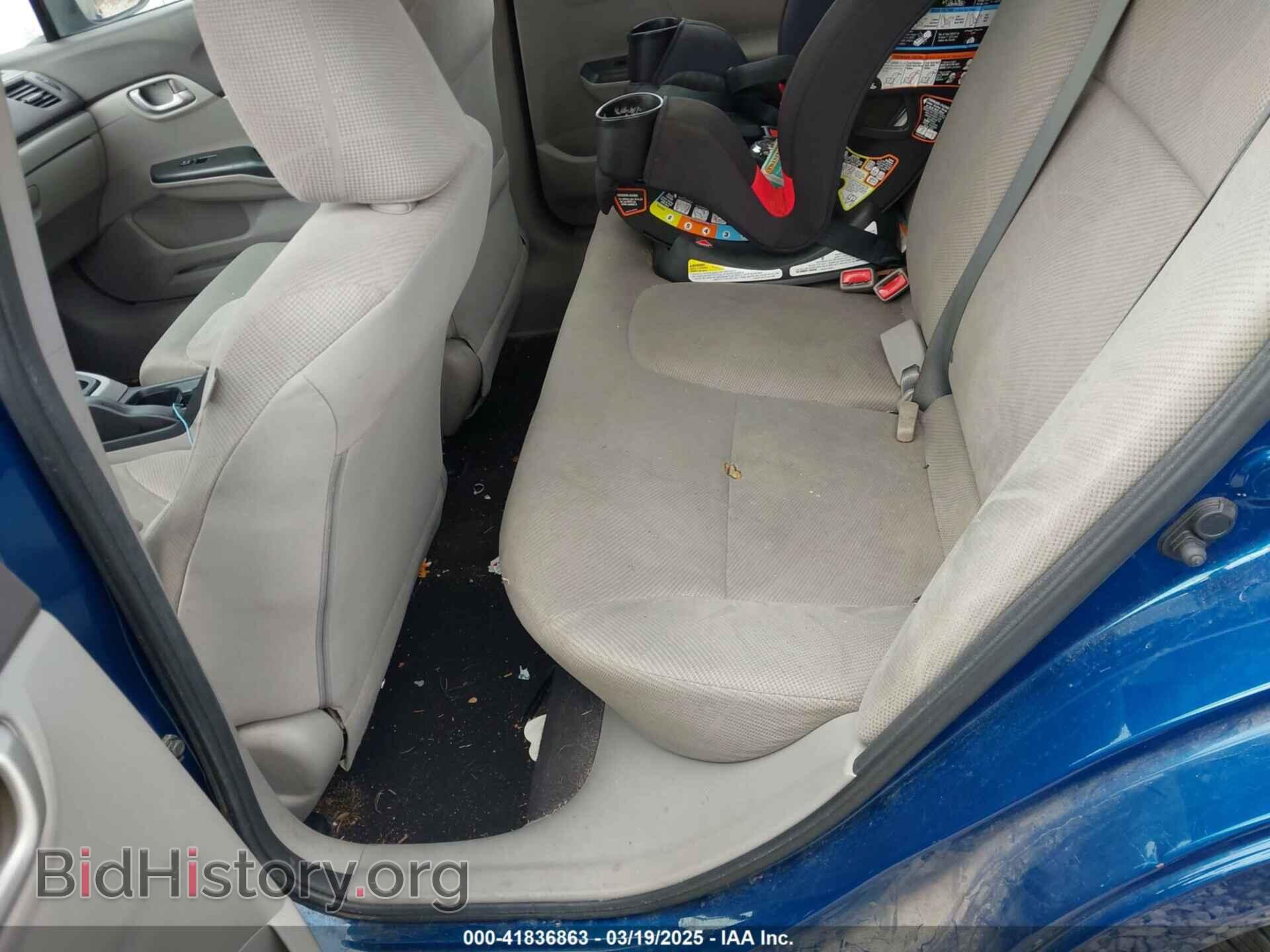 2012 HONDA CIVIC - VIN: 19XFB2F57CE053373 - Фото 8