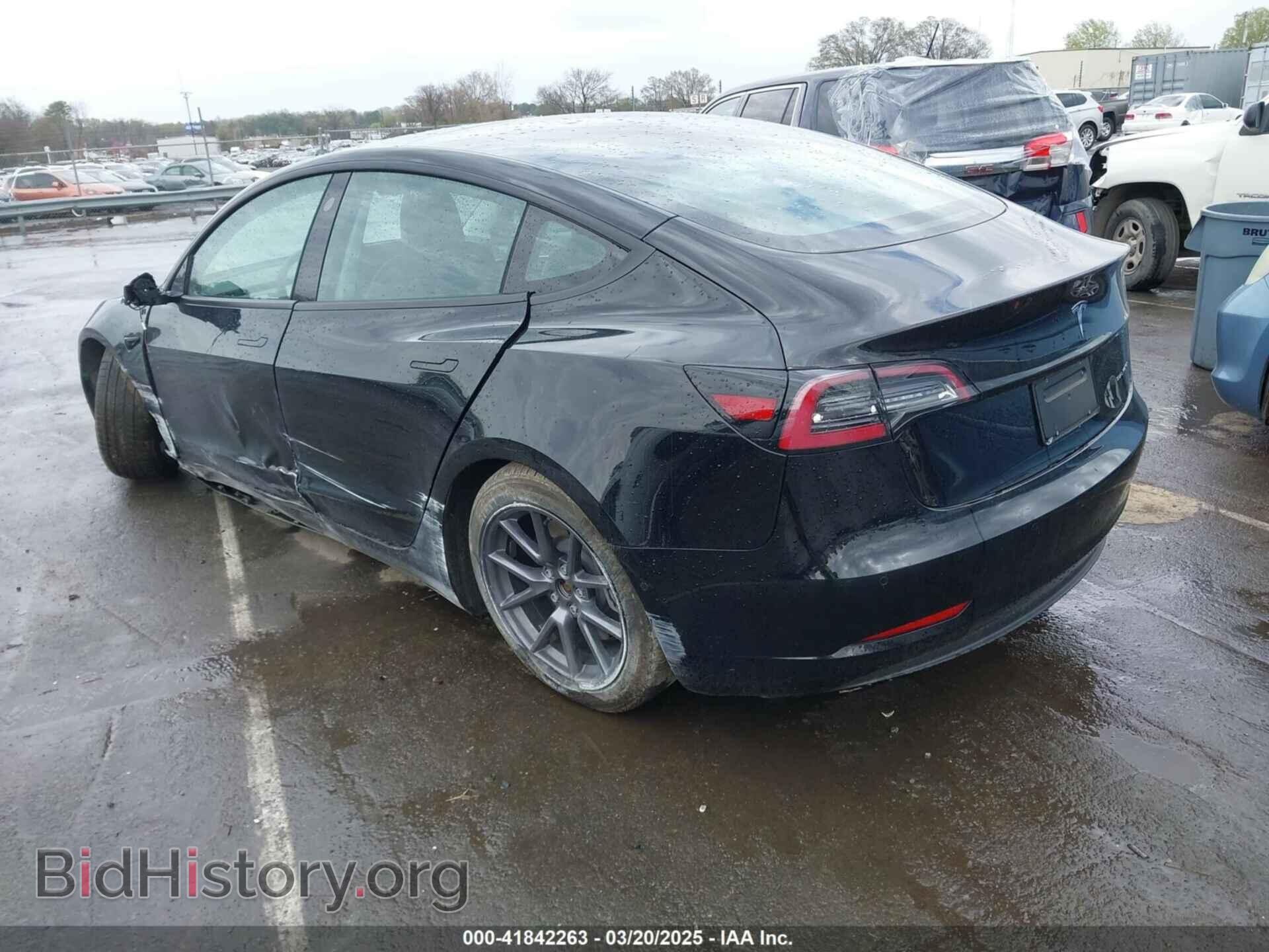 2022 TESLA MODEL 3 - VIN: 5YJ3E1EB0NF122249 - Фото 3
