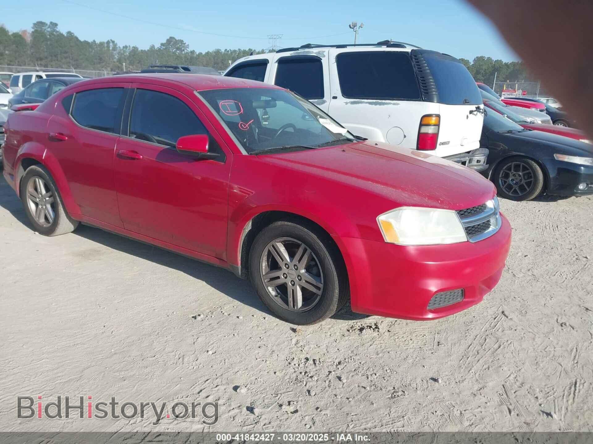 Photo 1C3CDZCB8CN222266 - DODGE AVENGER 2012