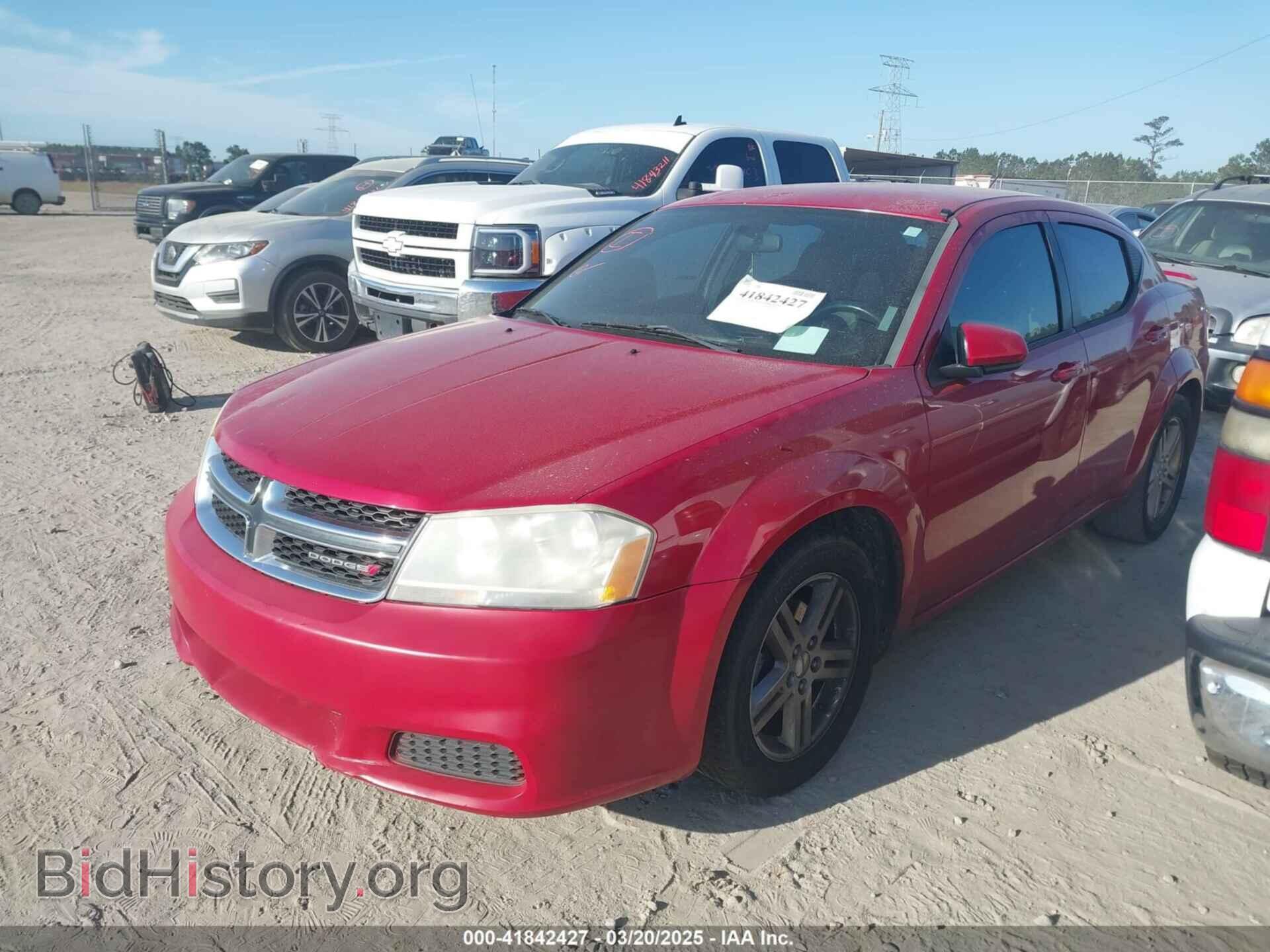 2012 DODGE AVENGER - VIN: 1C3CDZCB8CN222266 - Фото 2