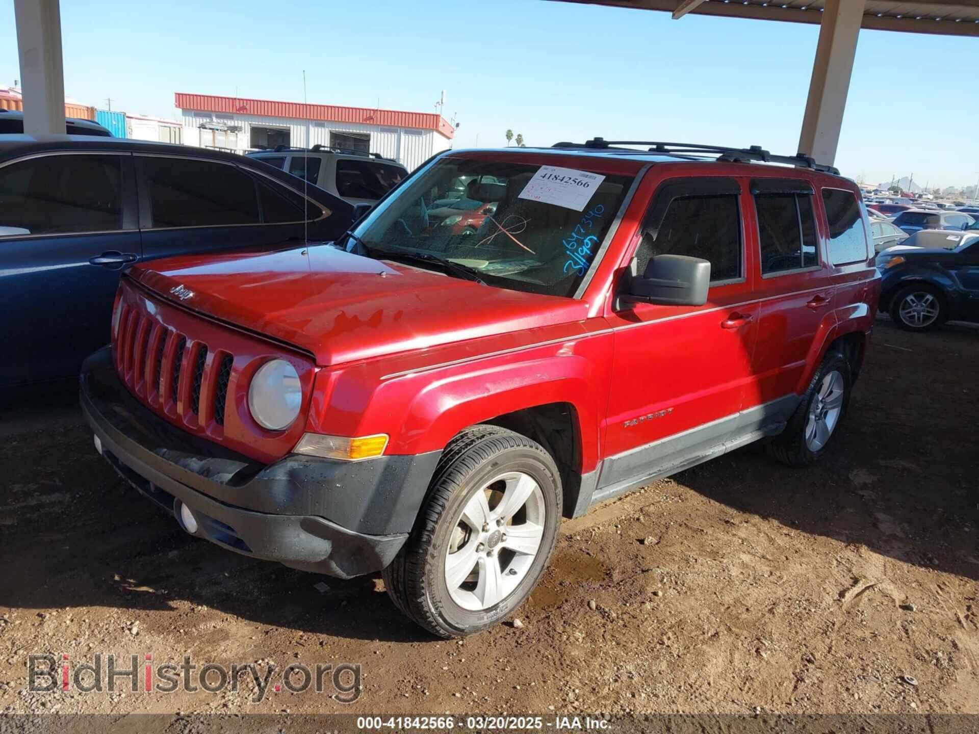 2012 JEEP PATRIOT - VIN: 1C4NJPFA1CD647340 - Фото 2
