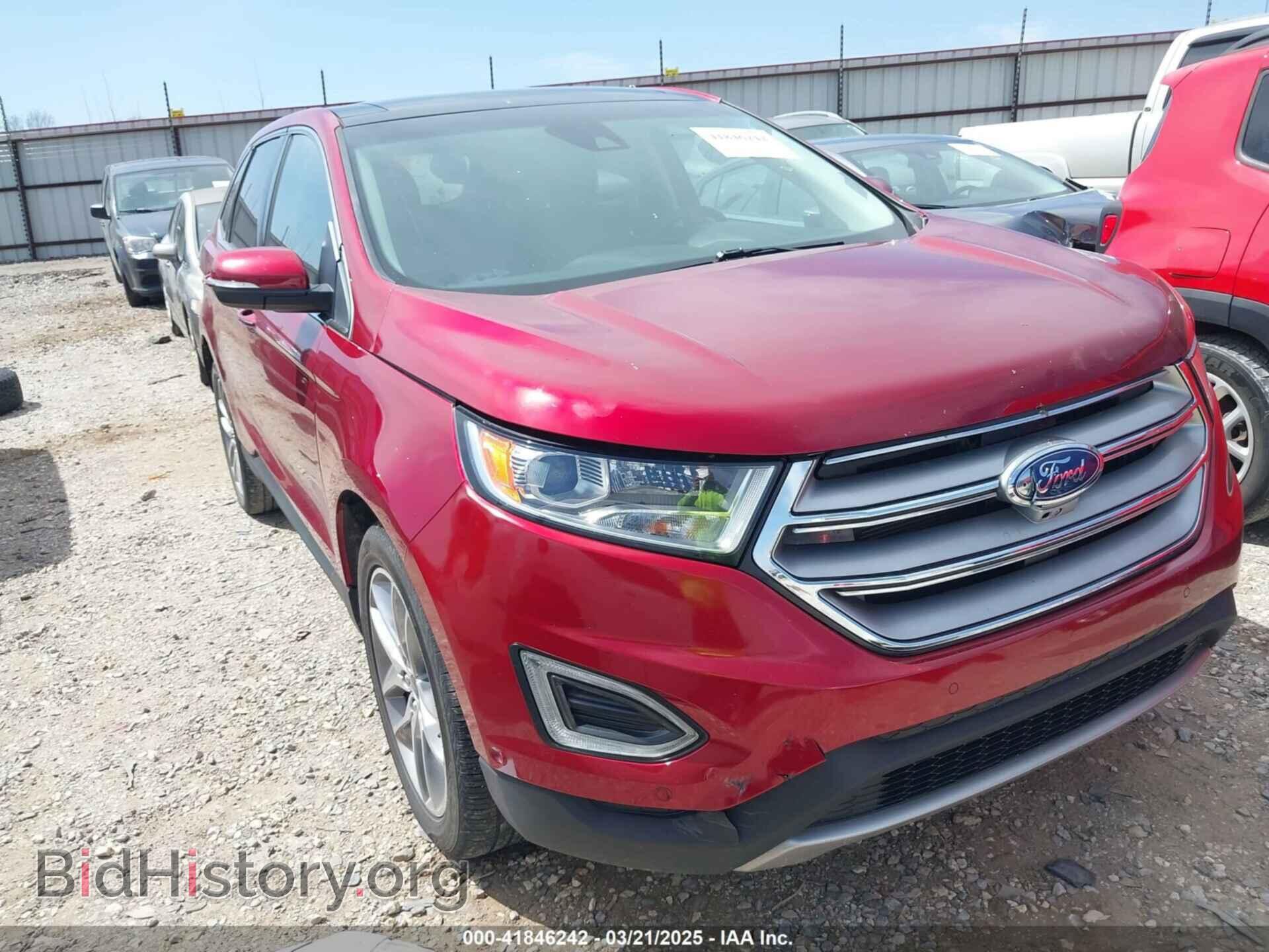 Фотография 2FMPK4K85HBB14729 - FORD EDGE 2017