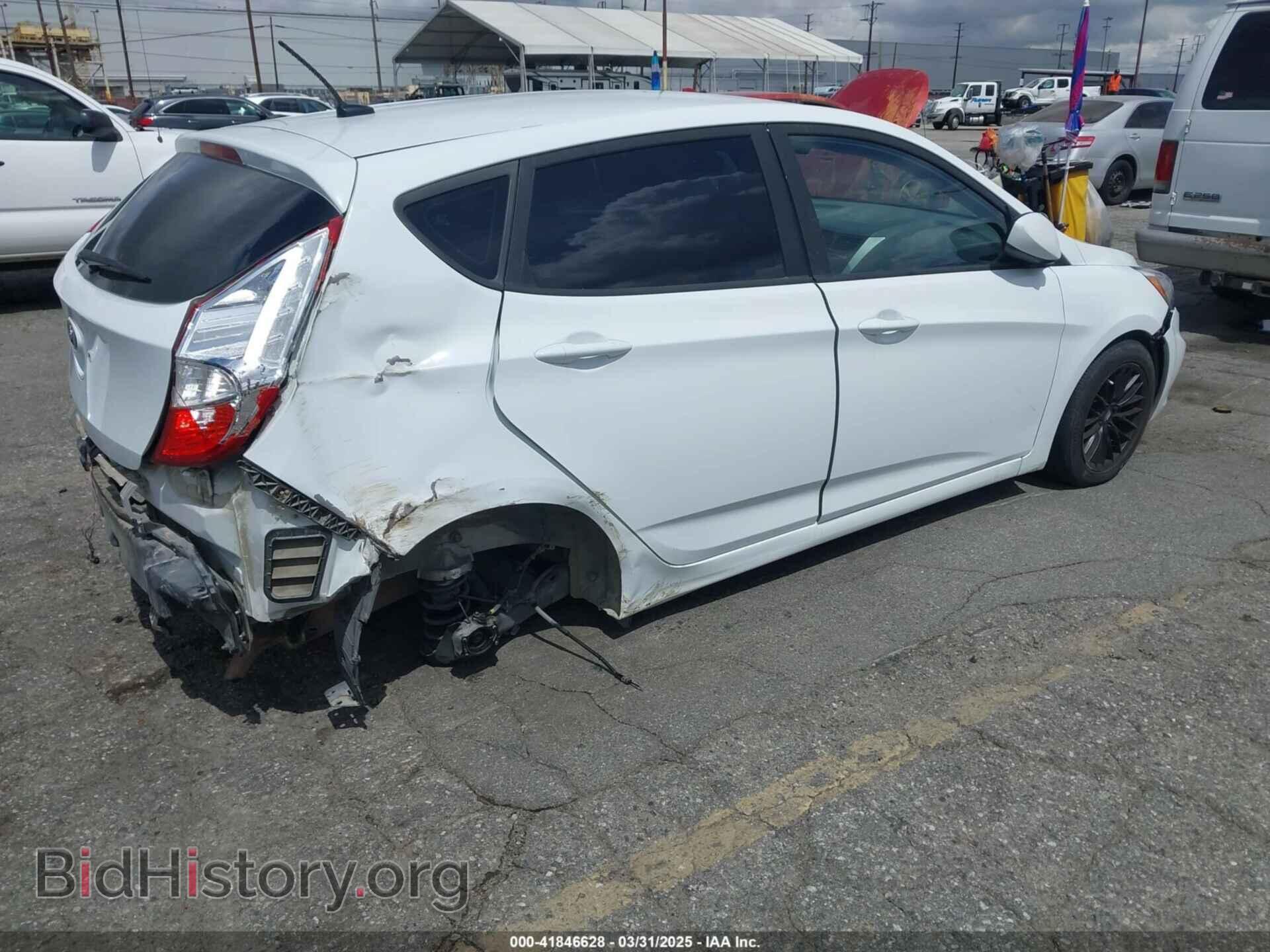 2017 HYUNDAI ACCENT - VIN: KMHCT5AE1HU343041 - Фото 4