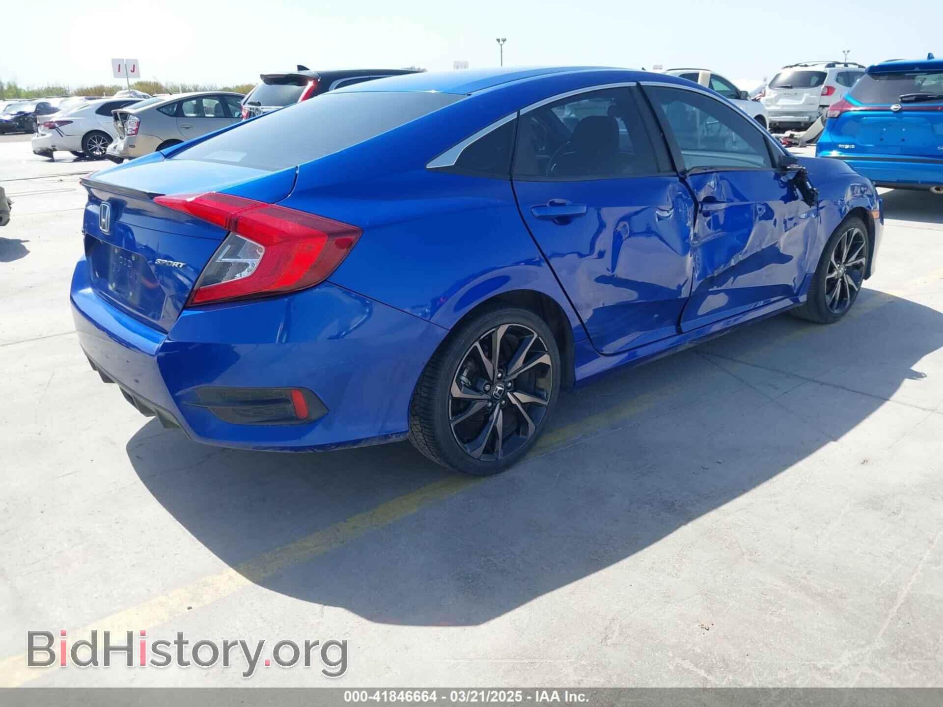 2019 HONDA CIVIC - VIN: 2HGFC2E89KH566573 - Фото 4