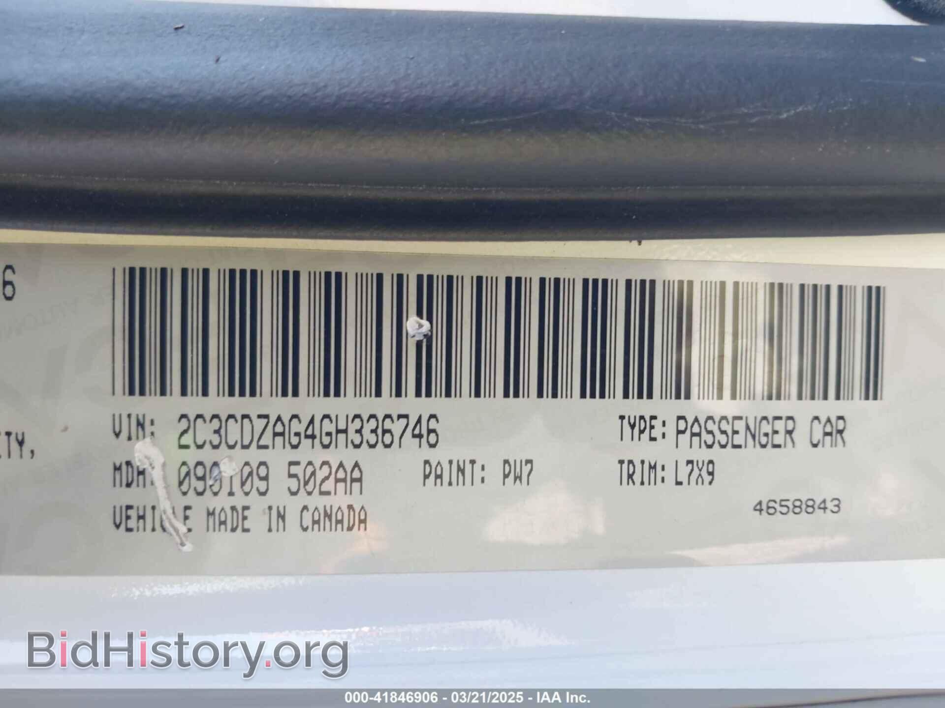2016 DODGE CHALLENGER - VIN: 2C3CDZAG4GH336746 - Photo 9