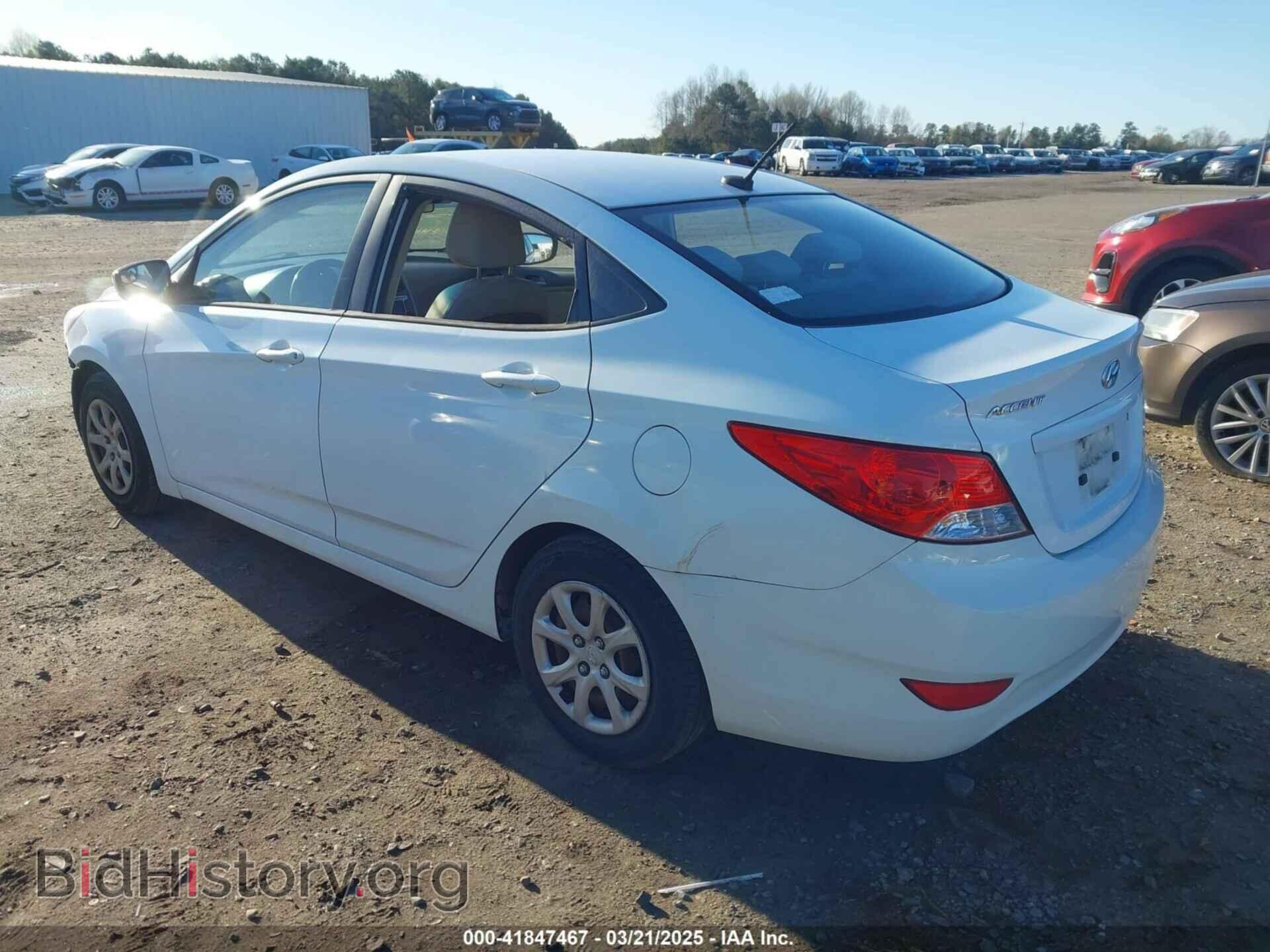 2014 HYUNDAI ACCENT - VIN: KMHCT4AE3EU674936 - Фото 3