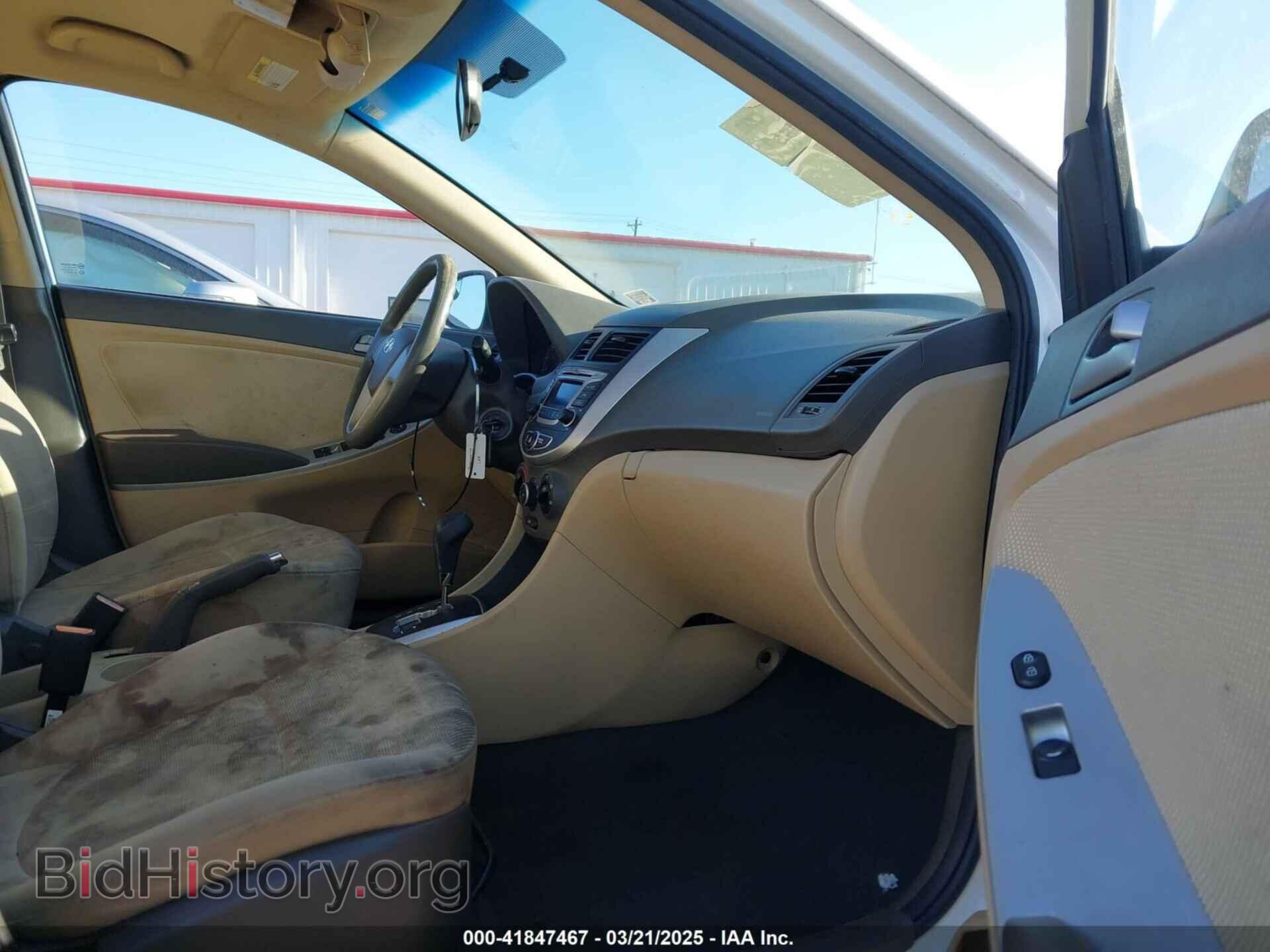 2014 HYUNDAI ACCENT - VIN: KMHCT4AE3EU674936 - Фото 5