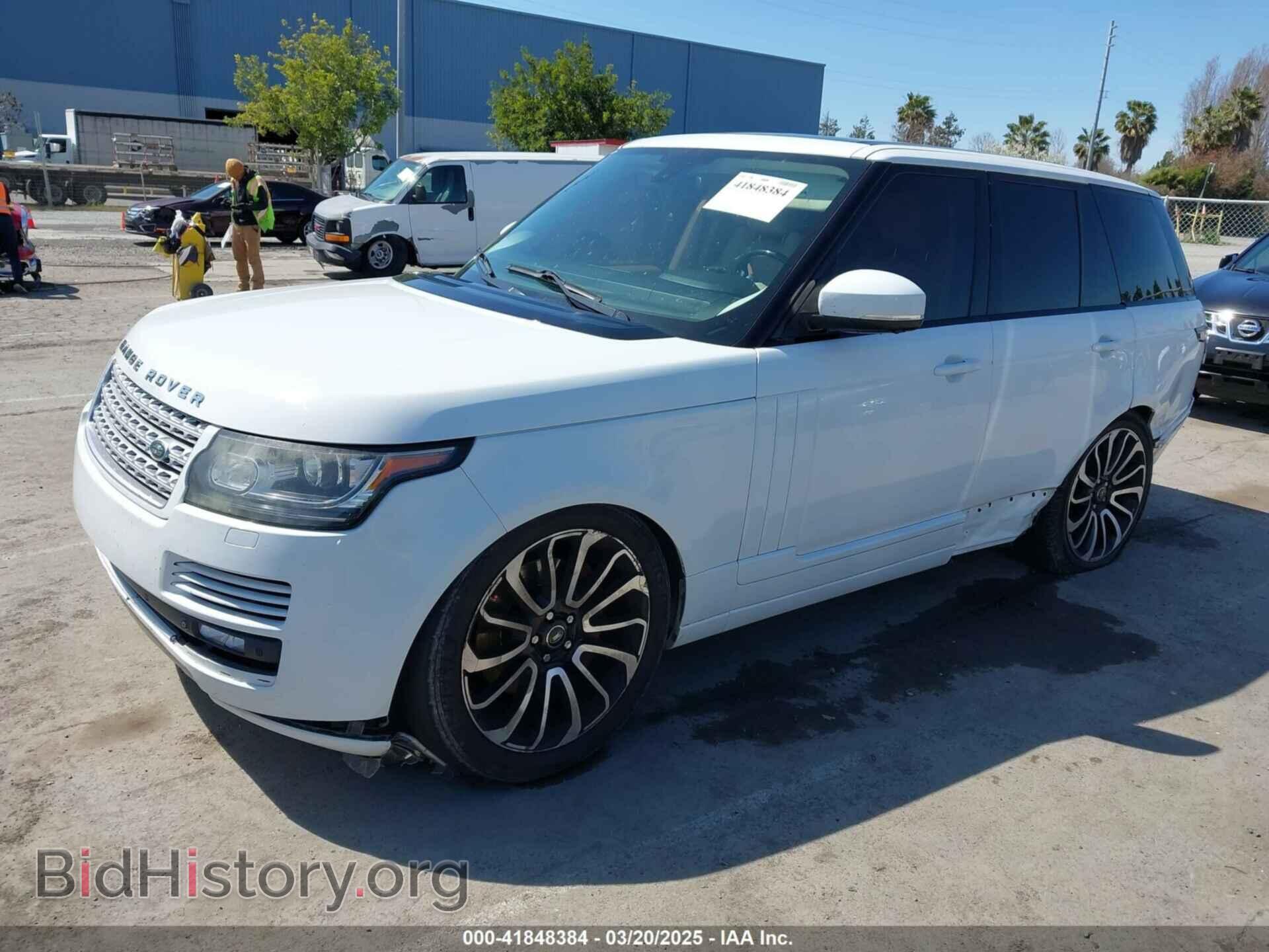 2013 LAND ROVER RANGE ROVER - VIN: SALGS2DF7DA104884 - Фото 2