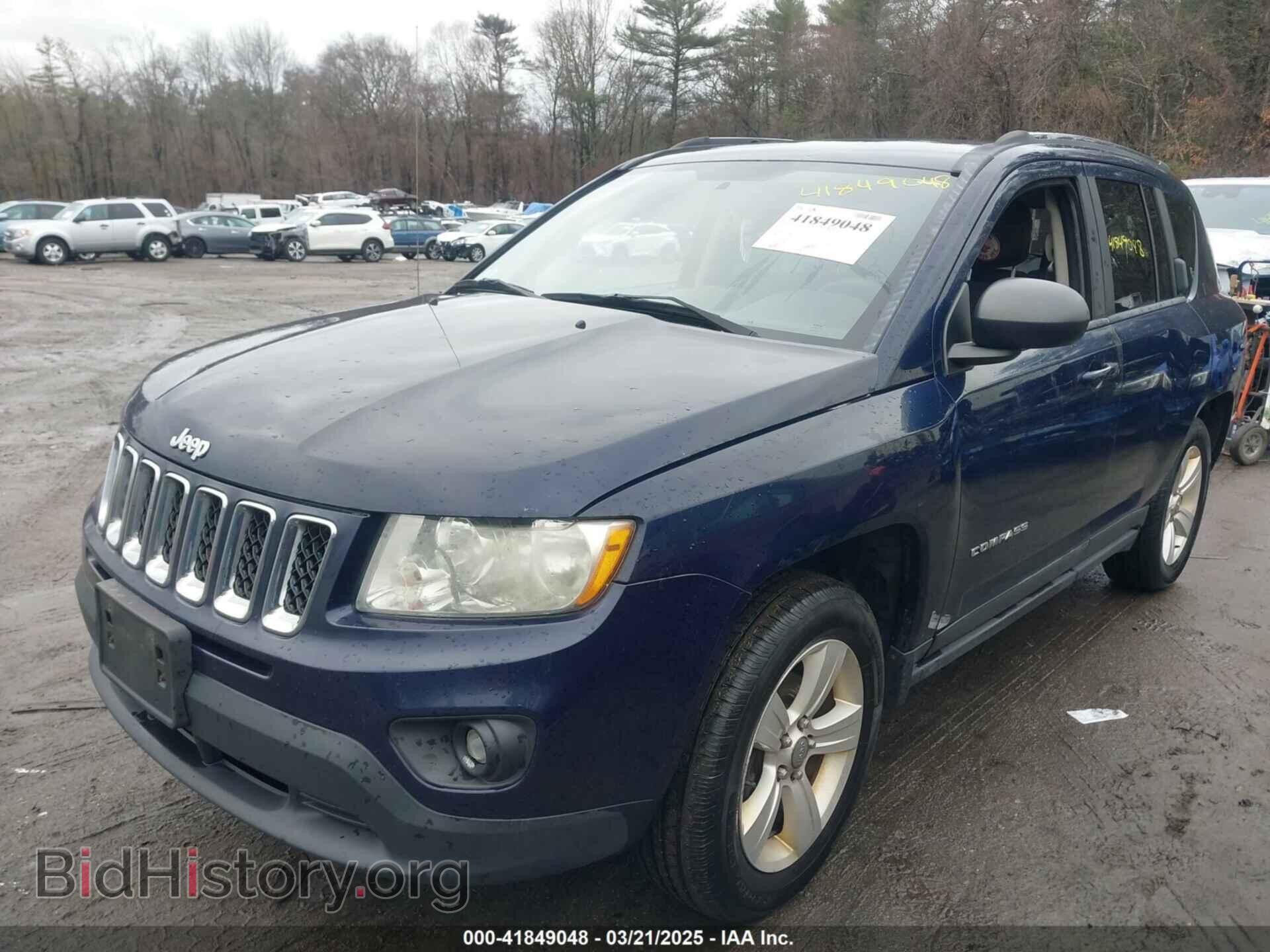 2013 JEEP COMPASS - VIN: 1C4NJDEB5DD218146 - Фото 2