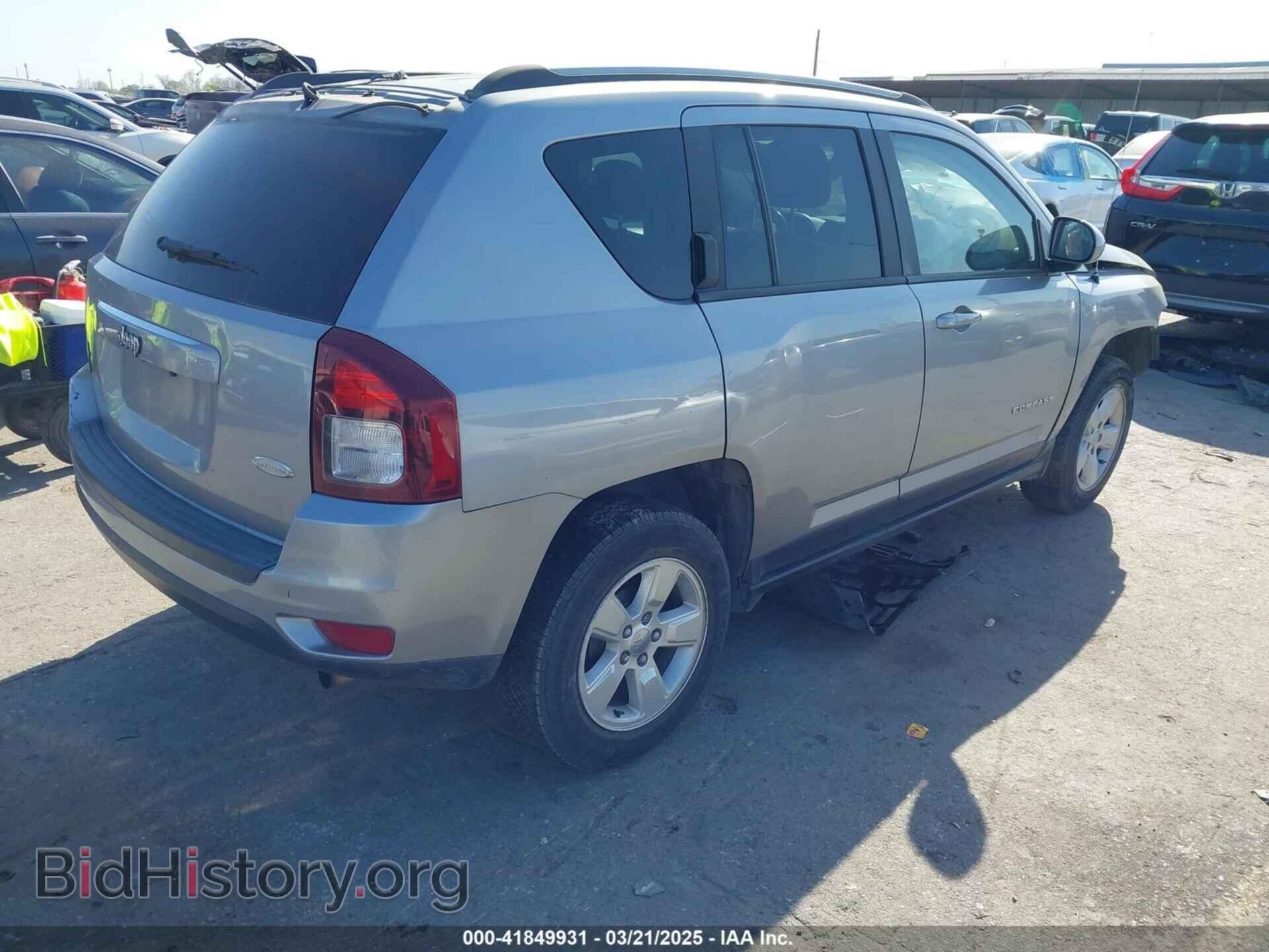 2017 JEEP COMPASS - VIN: 1C4NJCEB8HD182551 - Фото 4