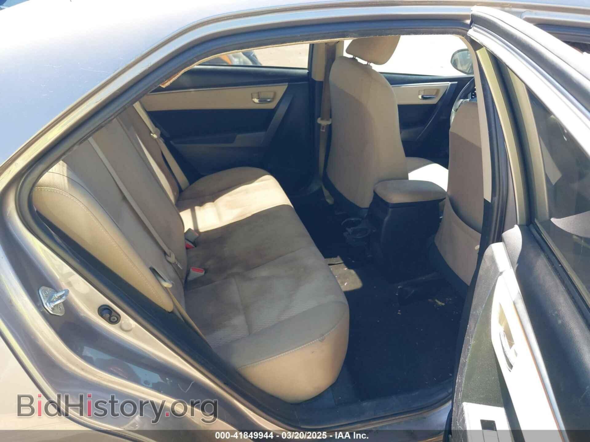 2014 TOYOTA COROLLA - VIN: 2T1BURHE2EC184193 - Фото 8