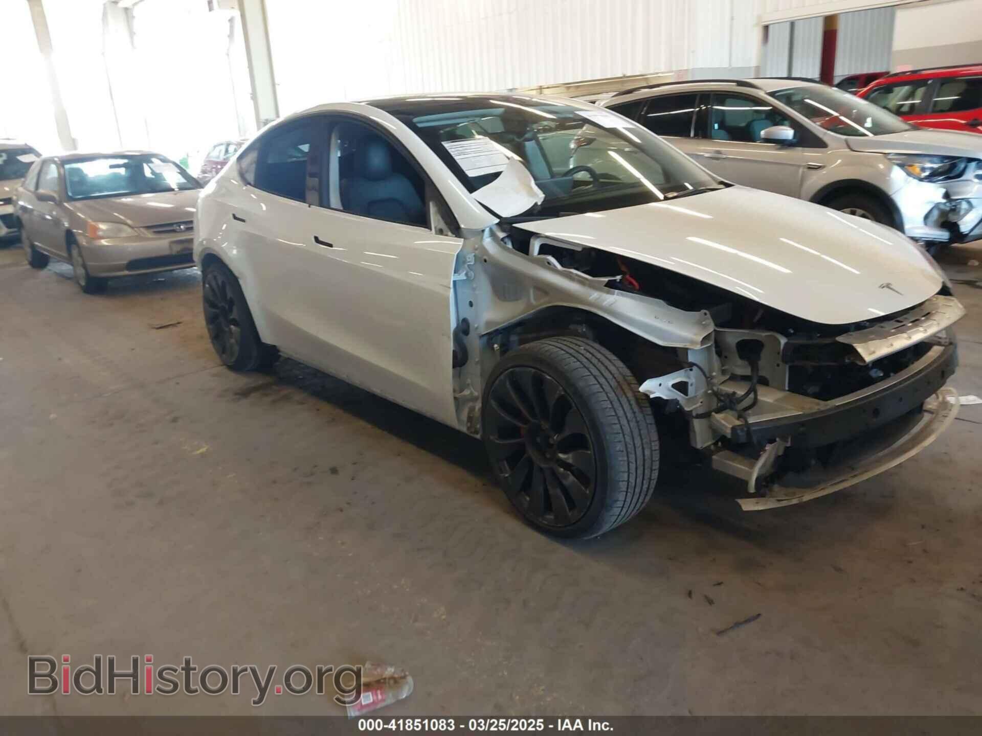 Photo 5YJYGDEF4MF263473 - TESLA MODEL Y 2021