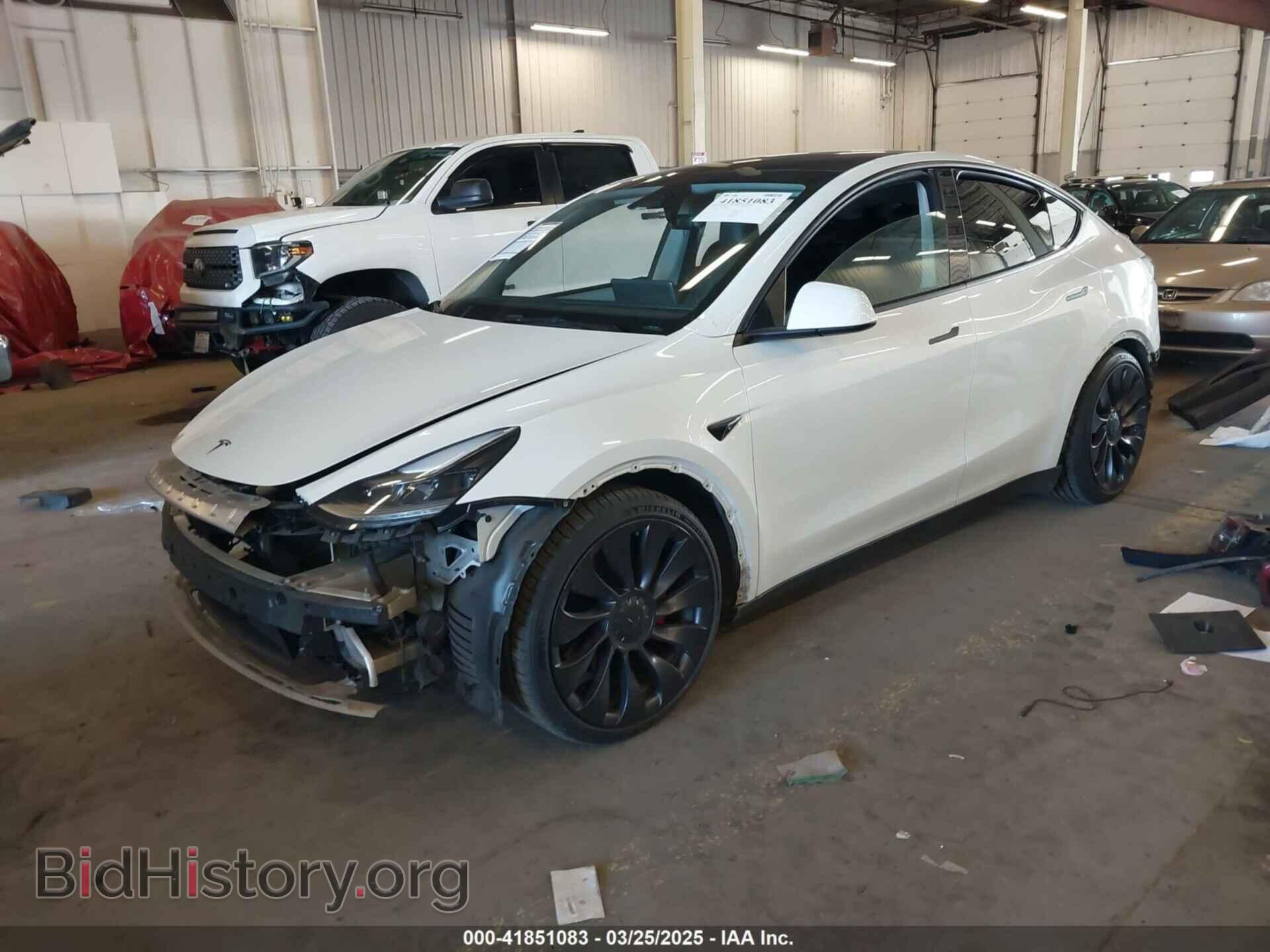 2021 TESLA MODEL Y - VIN: 5YJYGDEF4MF263473 - Photo 2