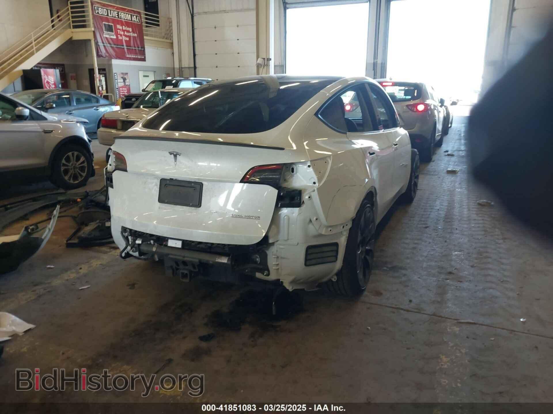 2021 TESLA MODEL Y - VIN: 5YJYGDEF4MF263473 - Photo 4