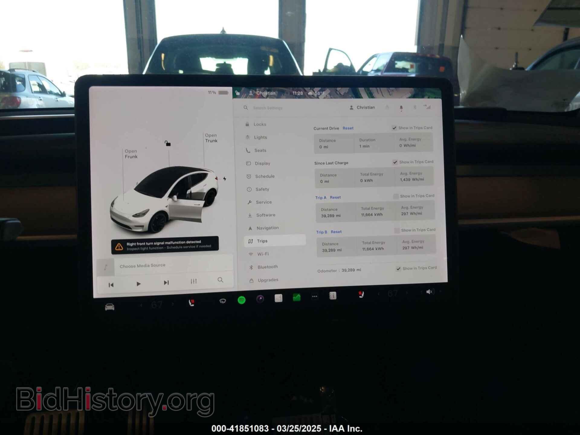 2021 TESLA MODEL Y - VIN: 5YJYGDEF4MF263473 - Photo 7
