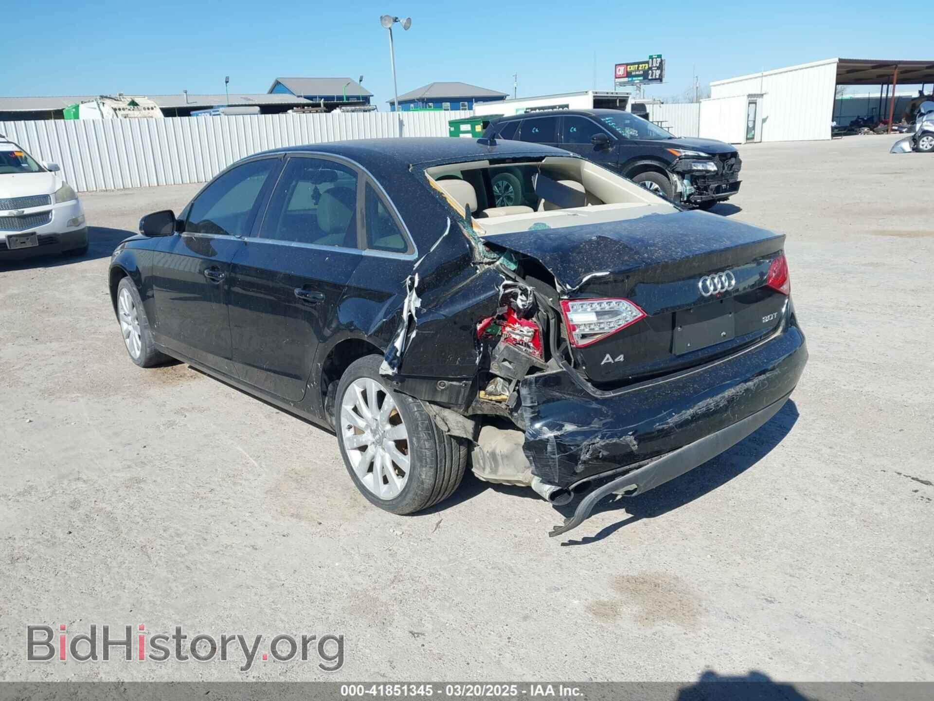 2011 AUDI A4 - VIN: WAUEFAFL8BN001850 - Фото 3