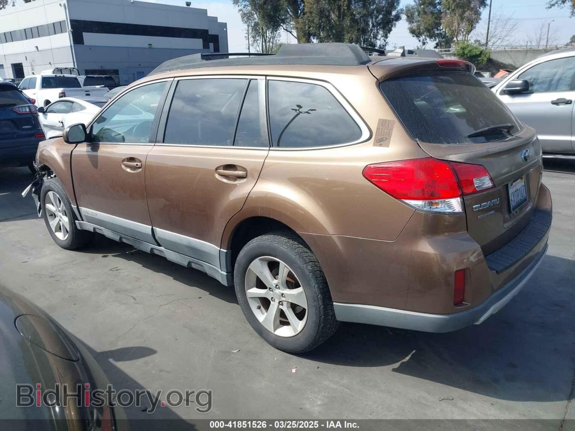 2013 SUBARU OUTBACK - VIN: 4S4BRBLC7D3205525 - Фото 3