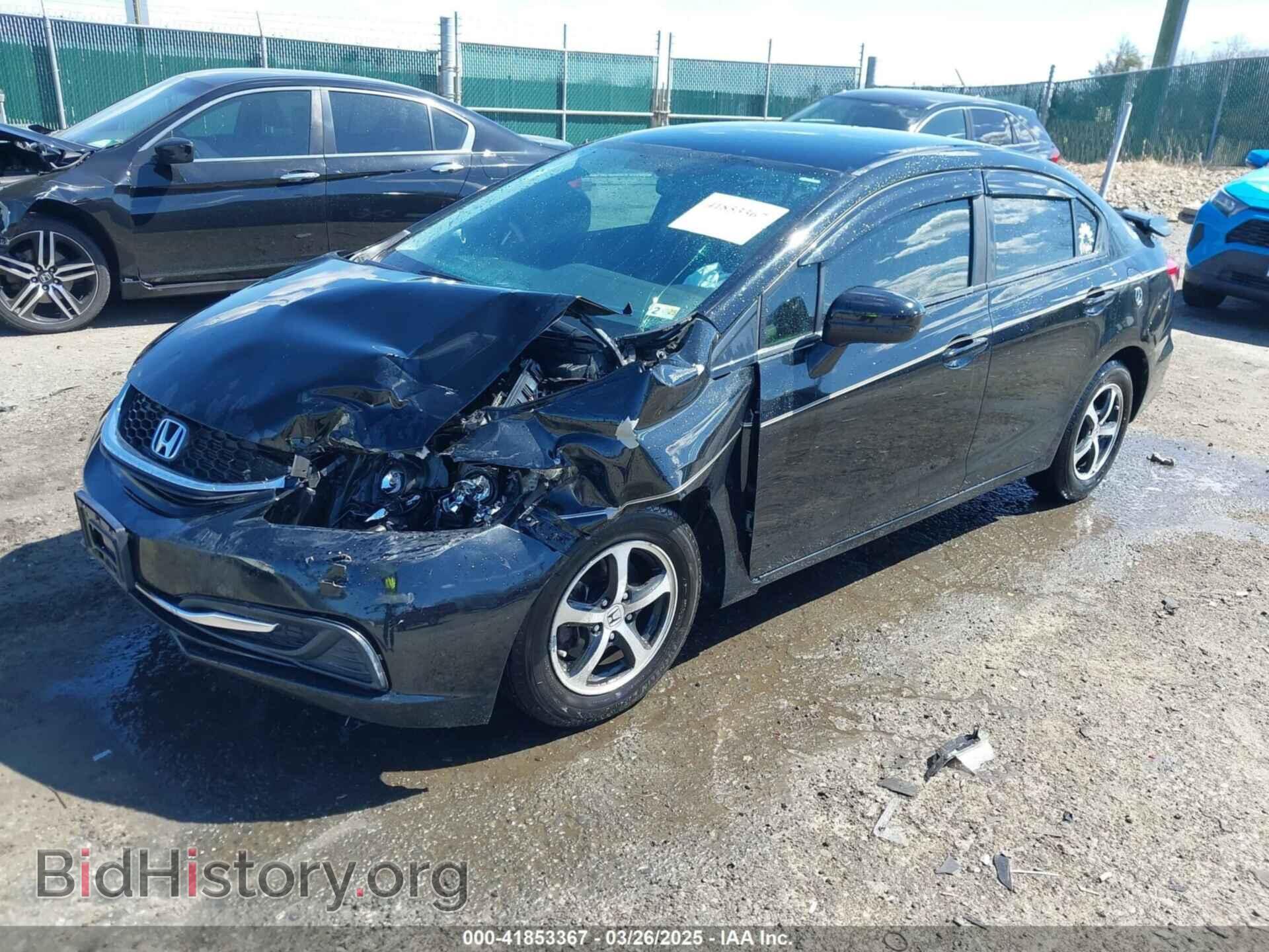 2015 HONDA CIVIC - VIN: 19XFB2F71FE056615 - Фото 2