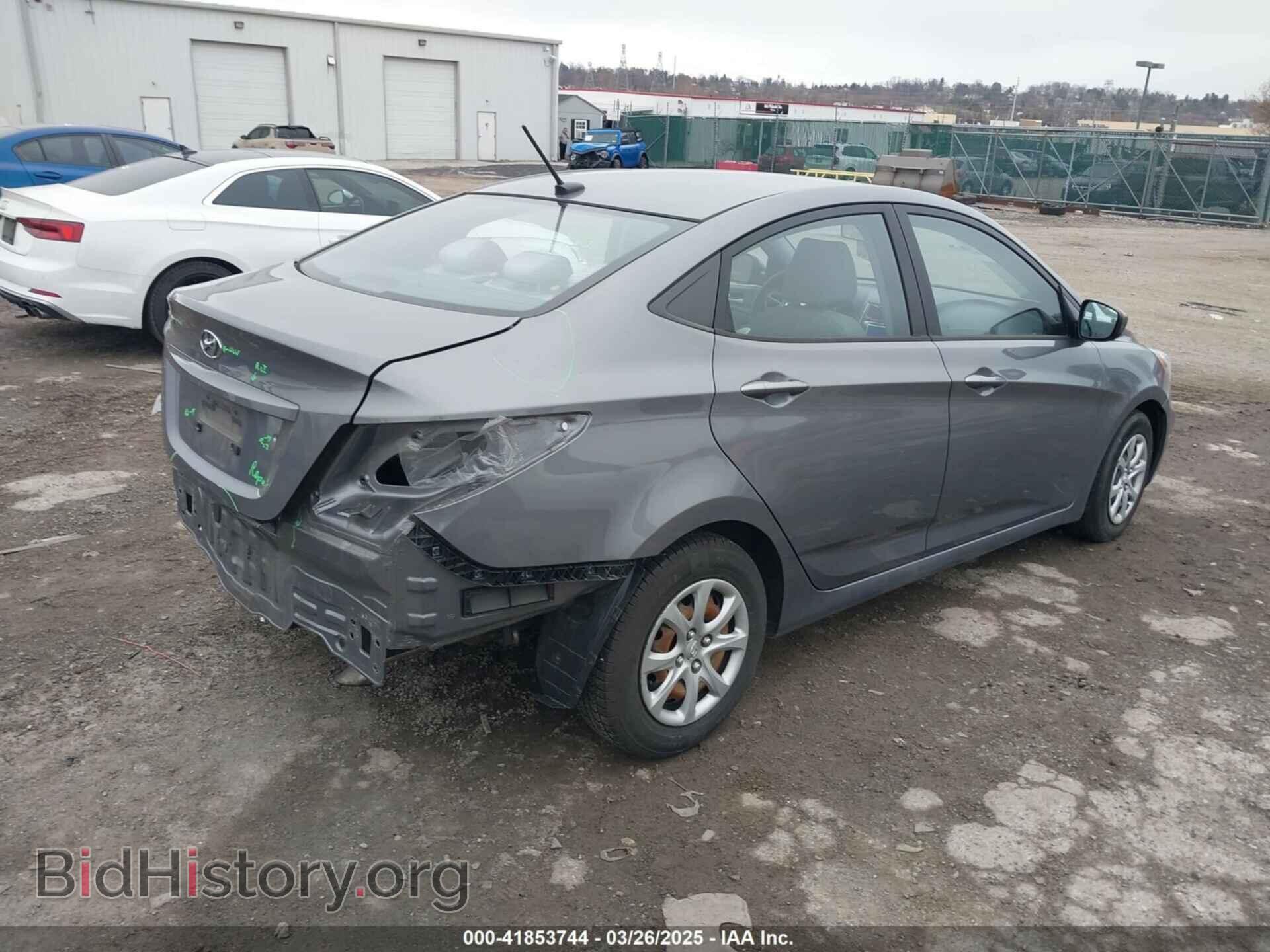 2014 HYUNDAI ACCENT - VIN: KMHCT4AE6EU777090 - Фото 4